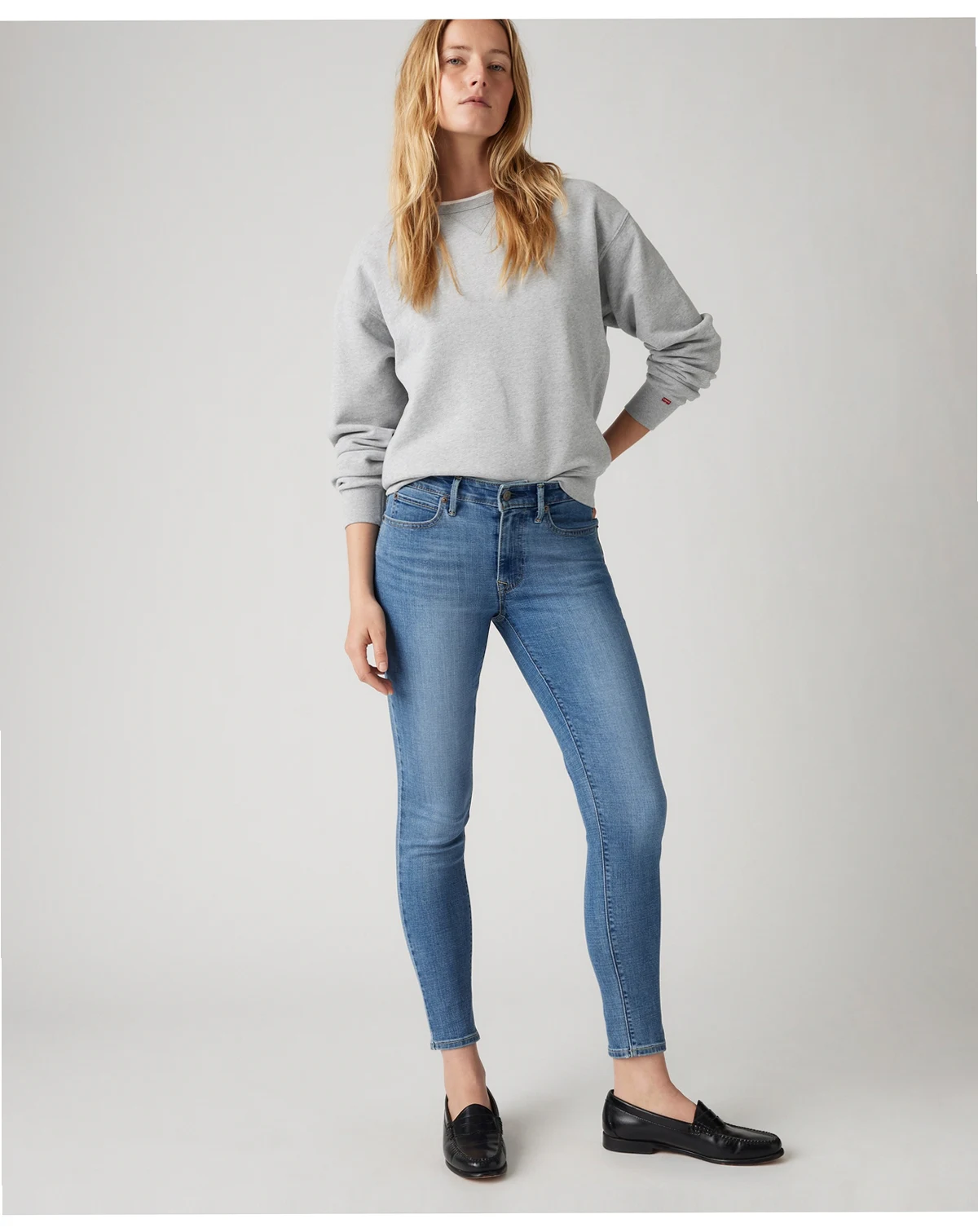 Women's 711 Mid-Rise Stretch Skinny Jeans