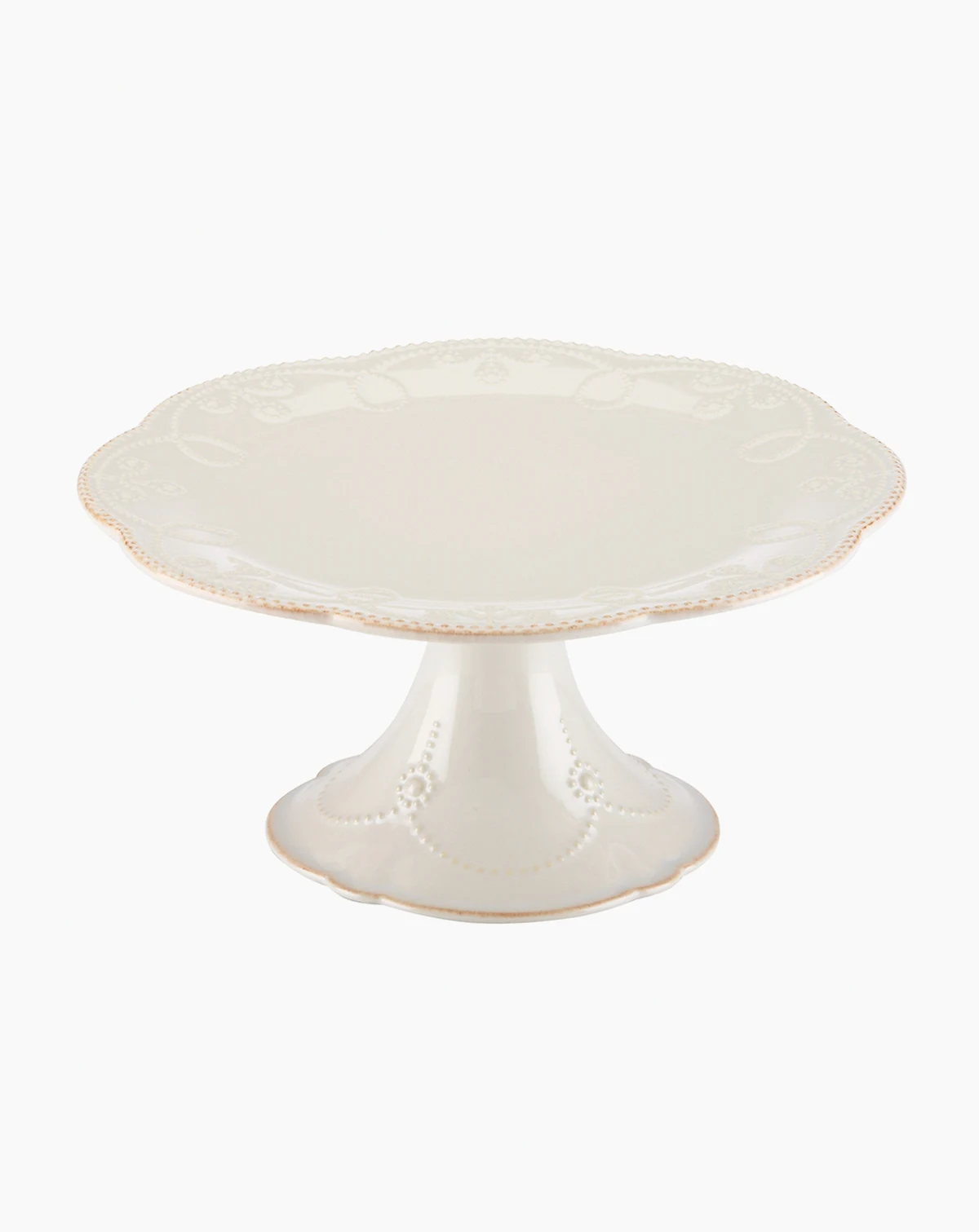 French Perle Medium Pedestal Cake Stand
