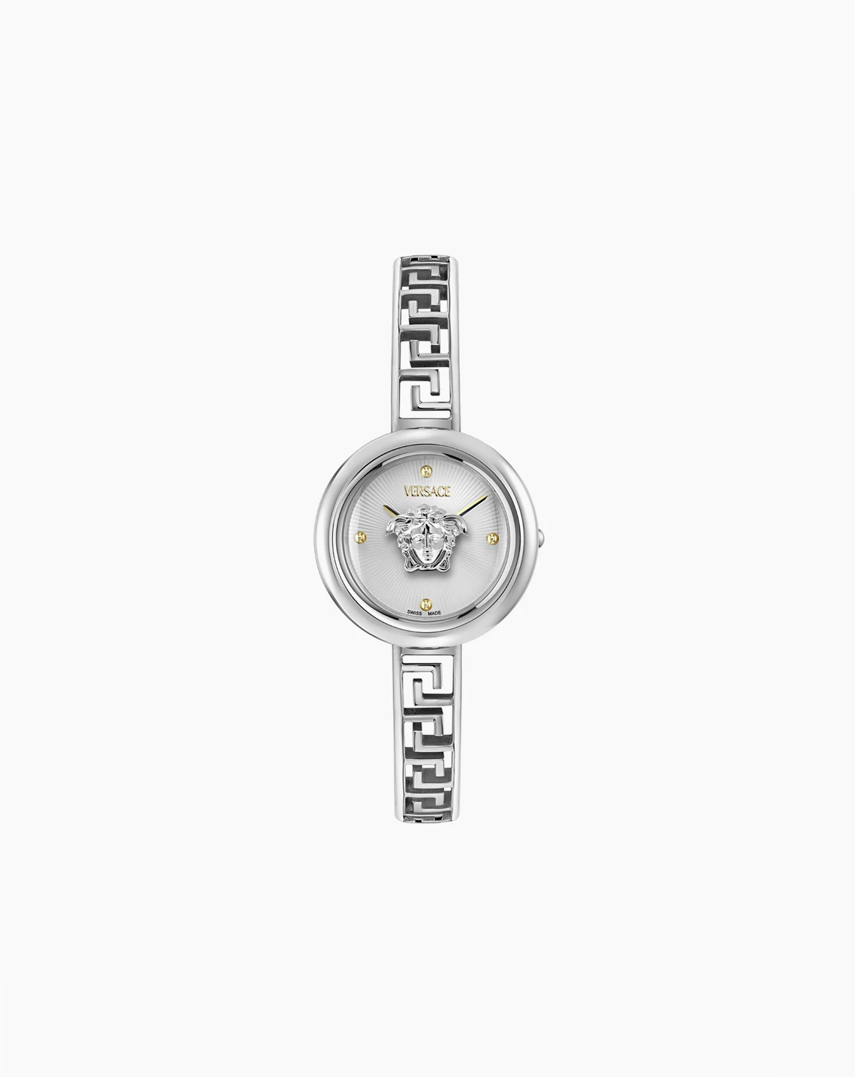 Women's Medusa Eclipse Silver Stainless Steel Bracelet Watch, 28mm