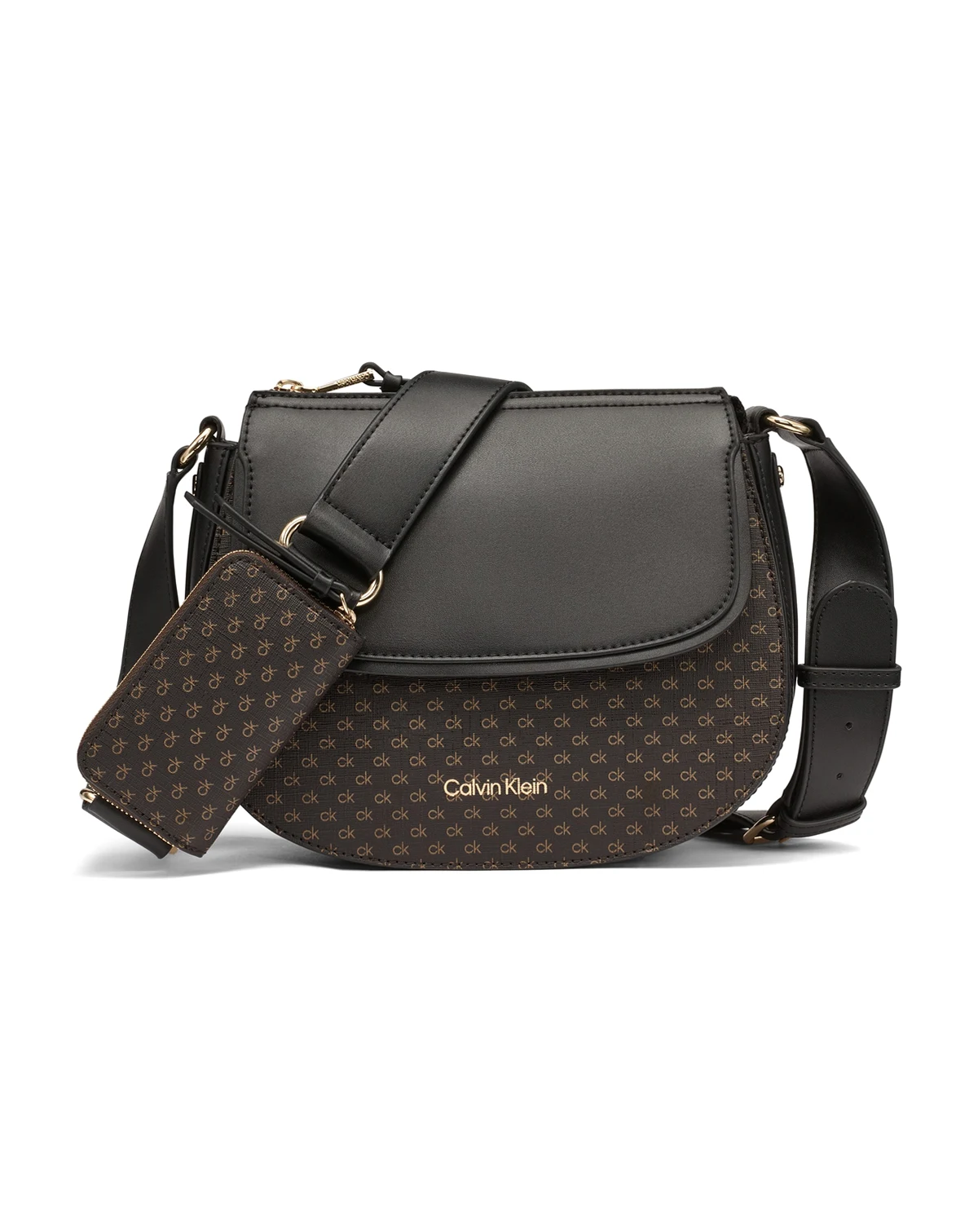 Women's Bella Mini Signature Adjustable Crossbody with Zippered Pouch