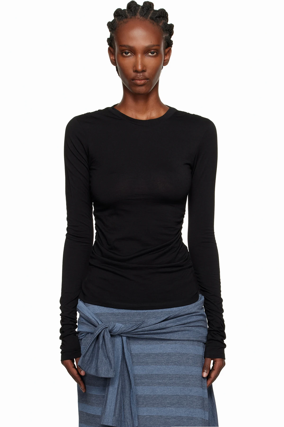 Black Strain Slim Longsleeve T-shirt