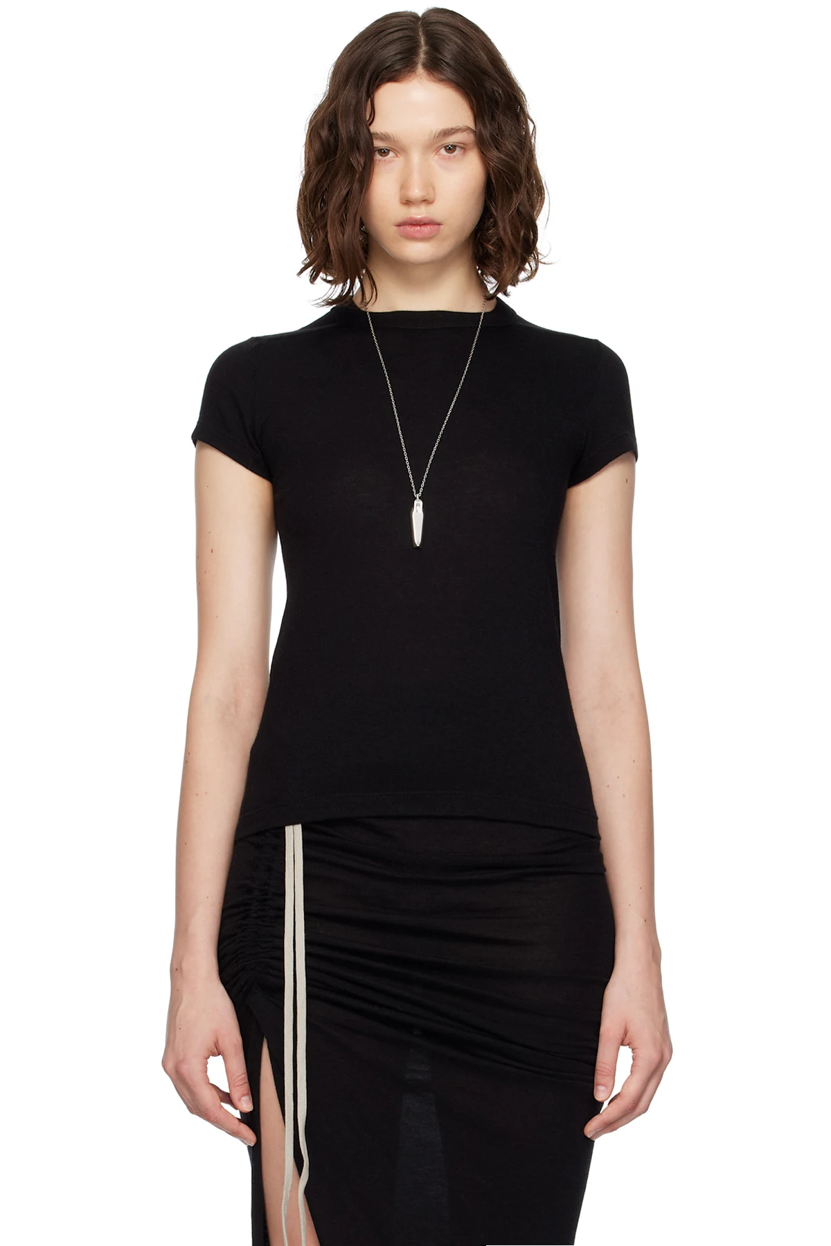 Black Concordians Rainino Cropped Level T-shirt