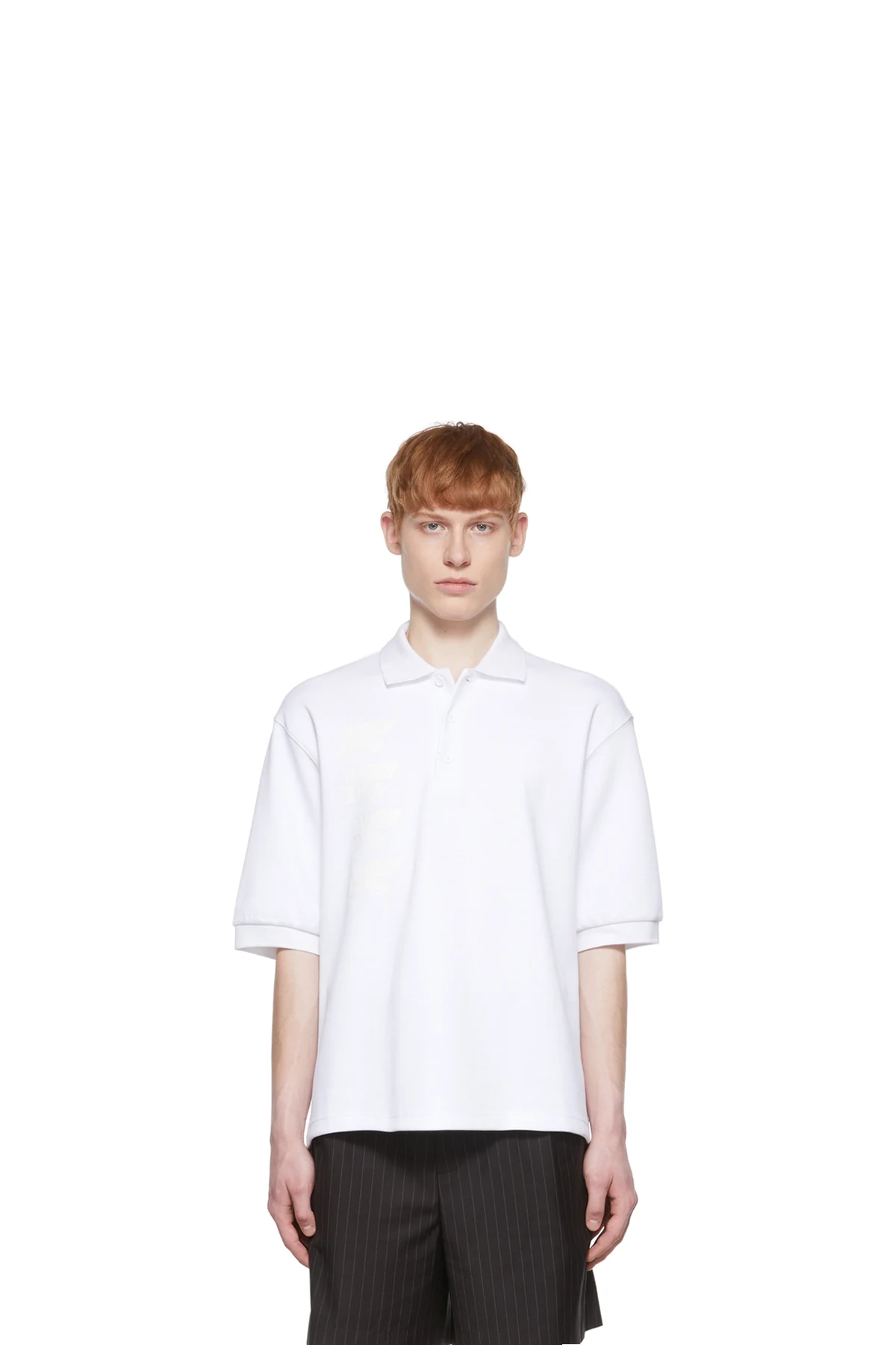 White Cotton Polo