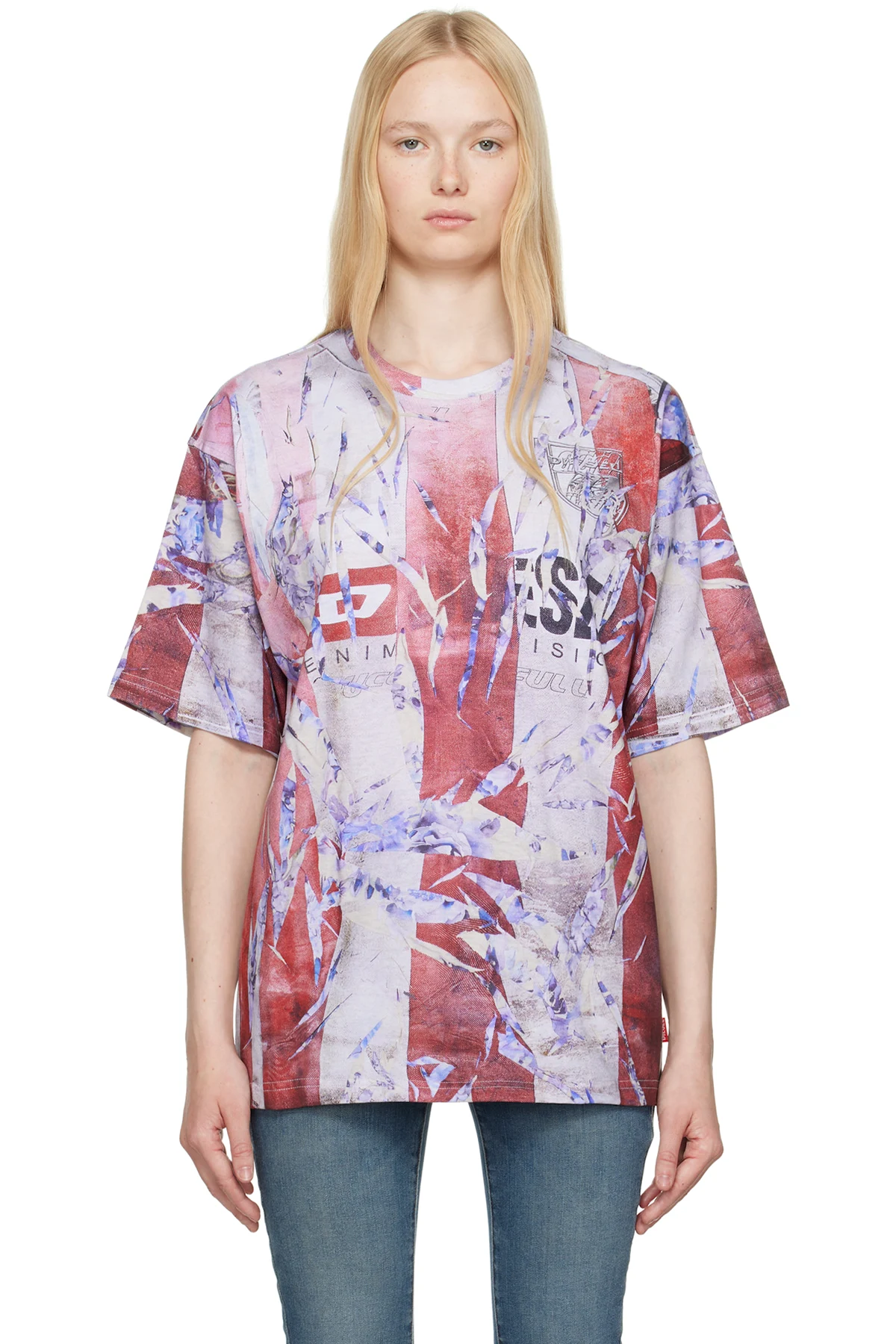 Blue & Red T-Boxt-R13 T-shirt