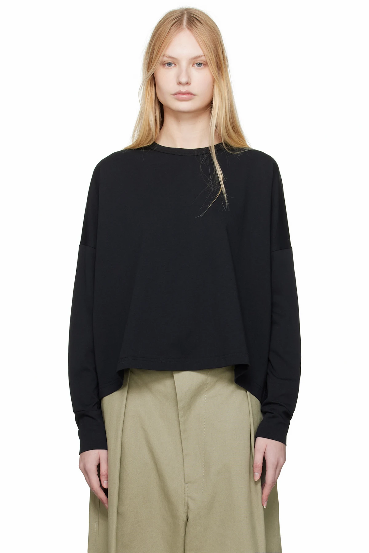 Black Loop Long Sleeve T-shirt