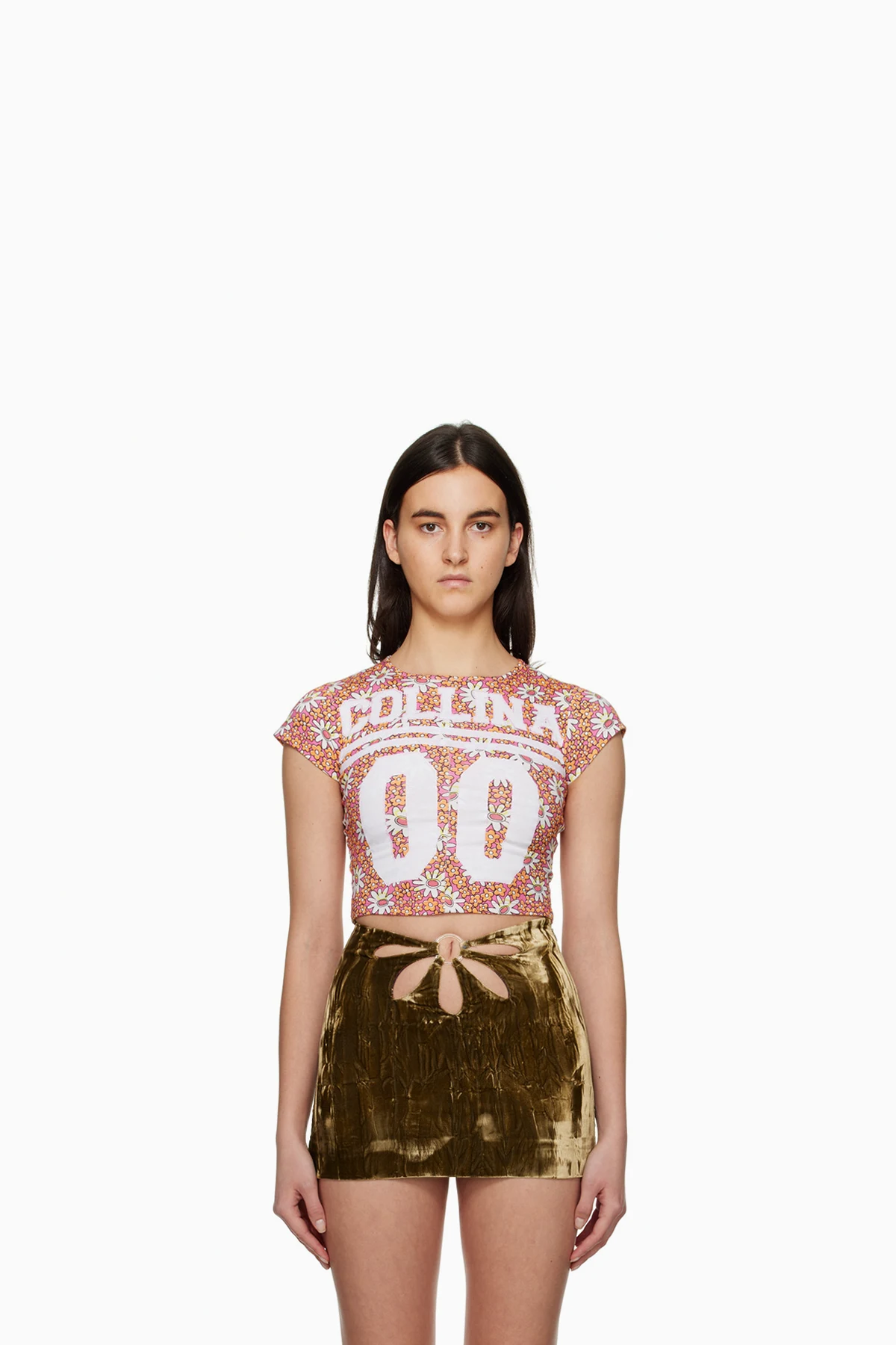 Pink Hi-Liter Floral T-Shirt