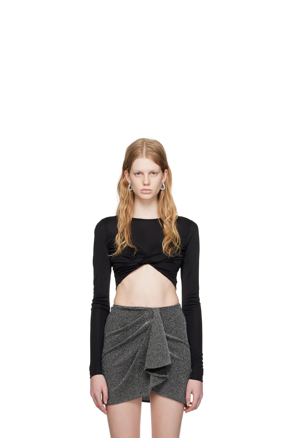 Black Jinea Long Sleeve T-Shirt