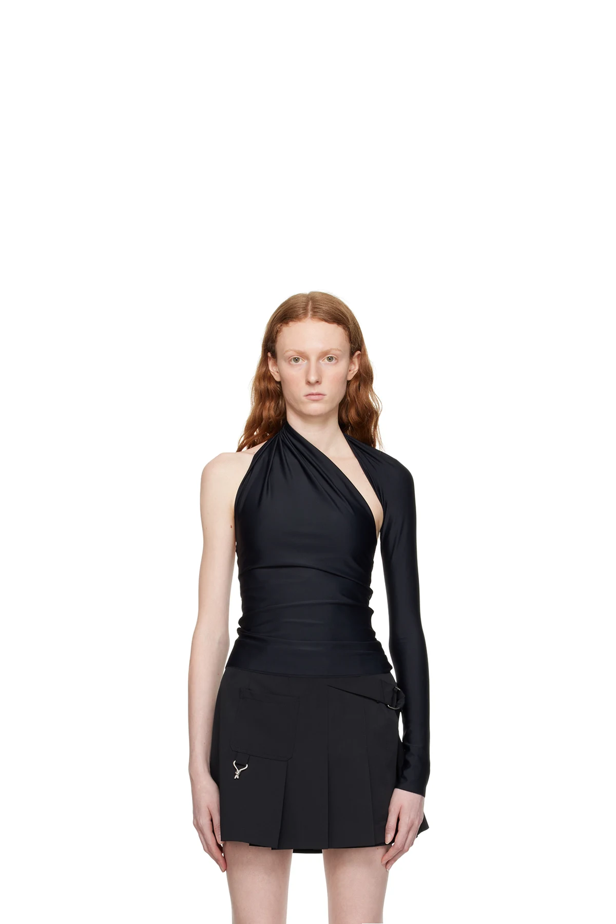 Black Single Sleeve T-Shirt