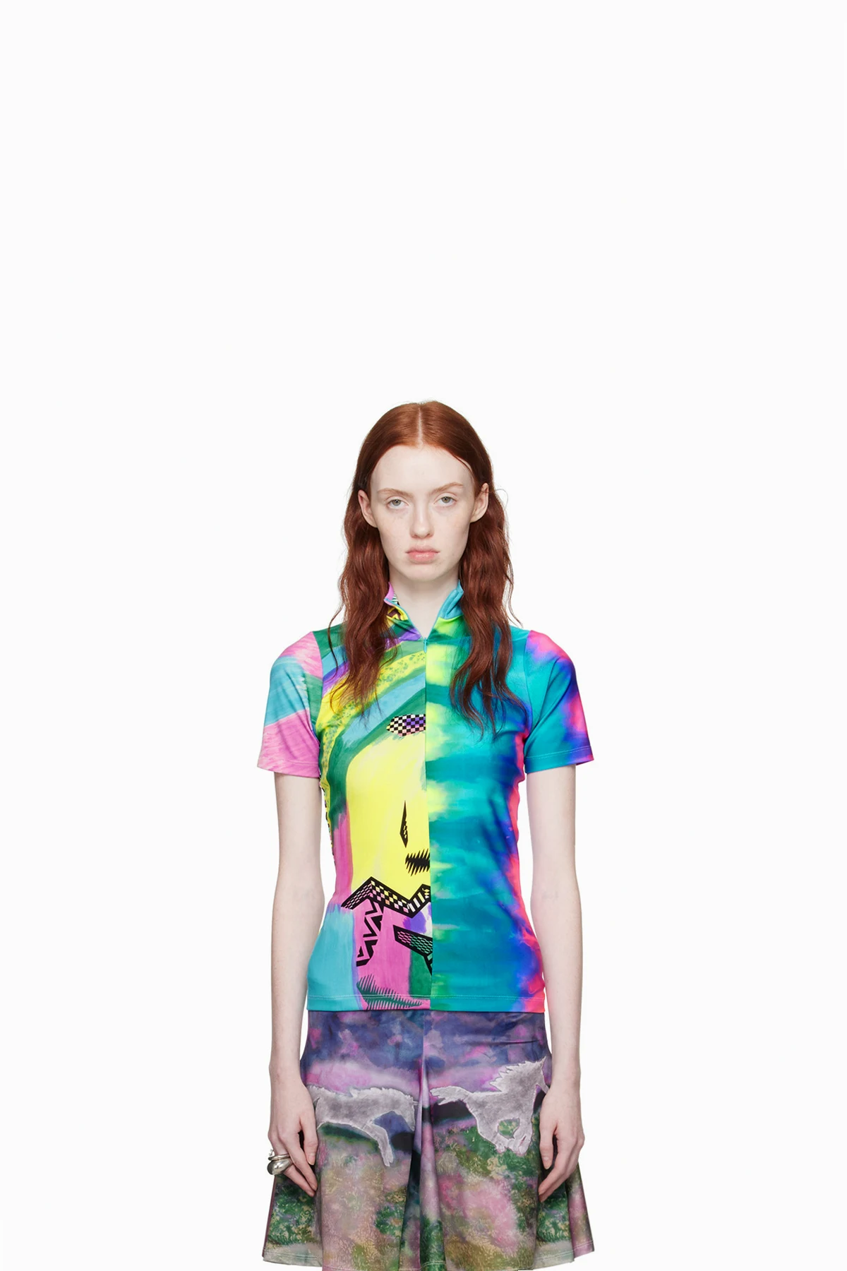 Multicolor Printed T-Shirt