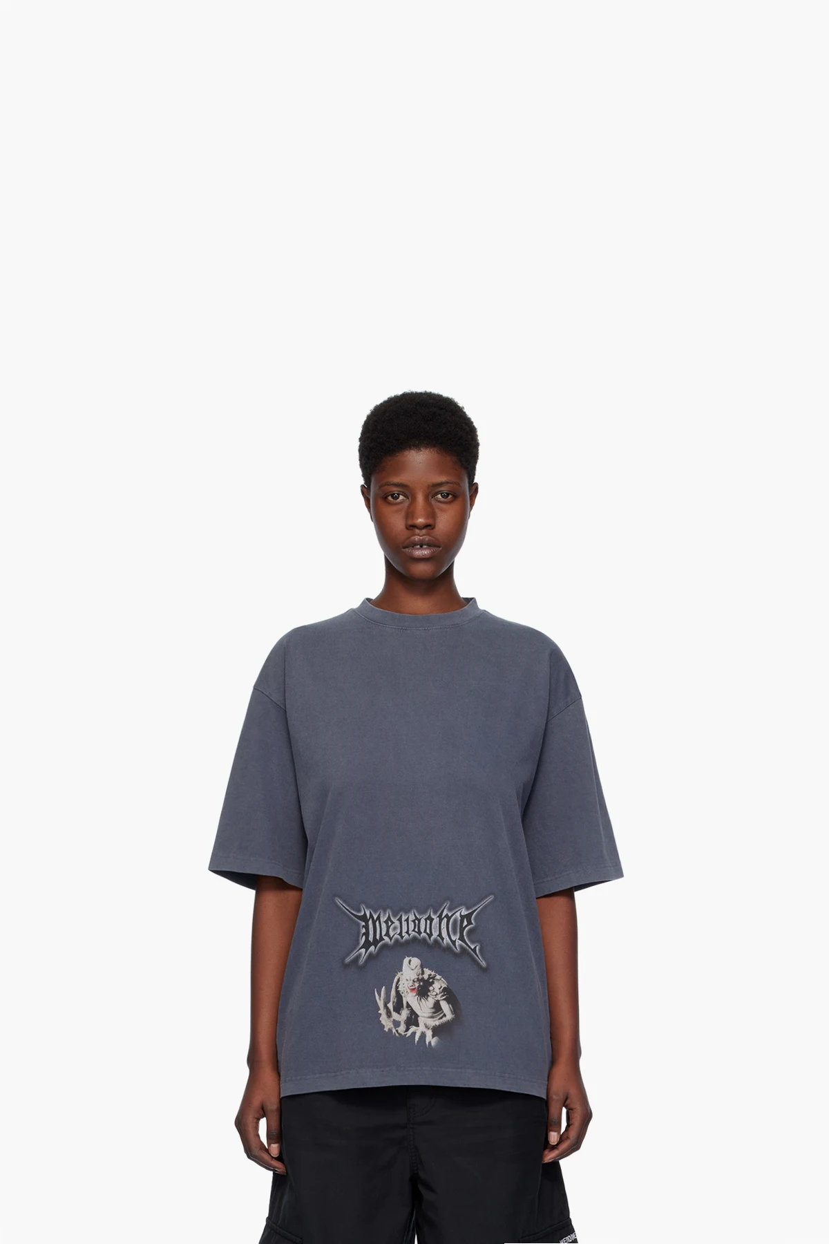 Navy Vintage Monster T-Shirt