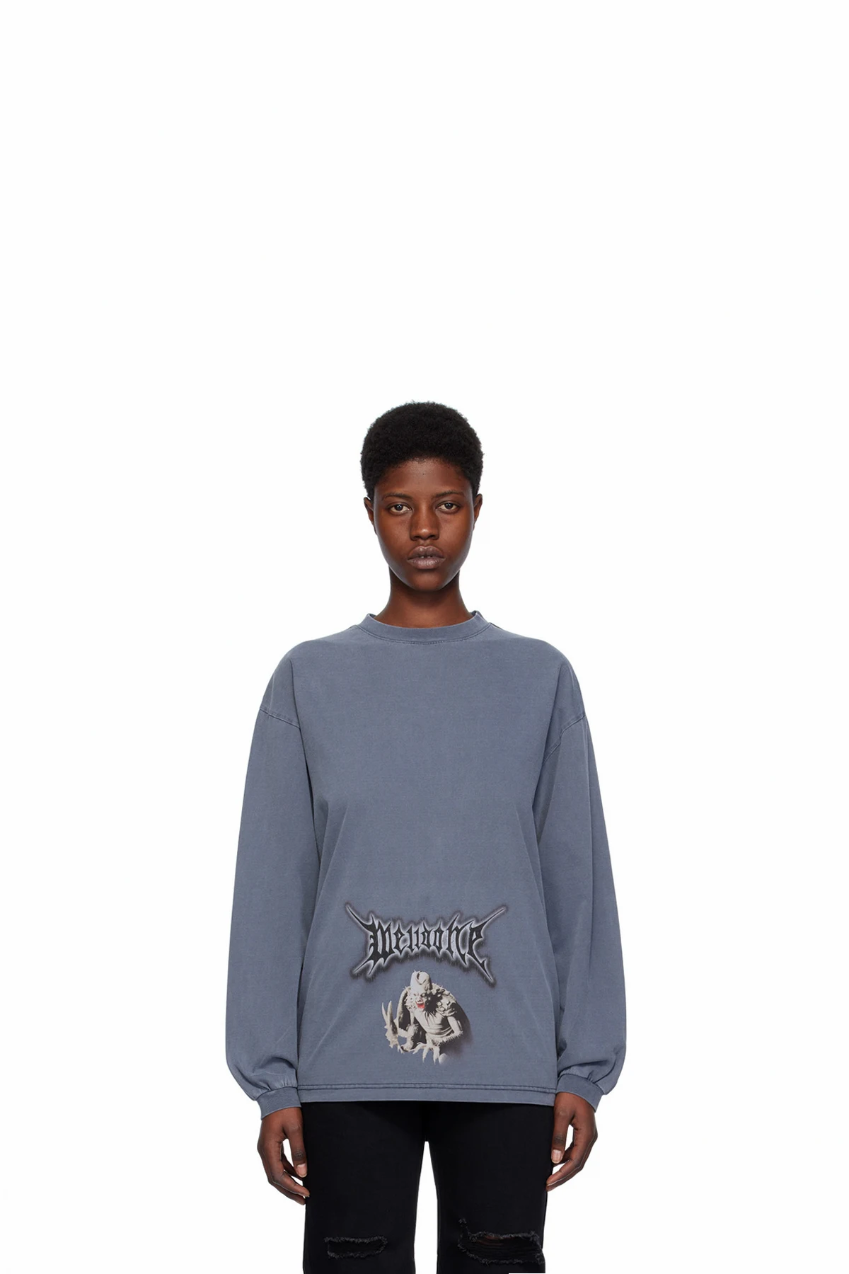 Blue Long Sleeve T-Shirt