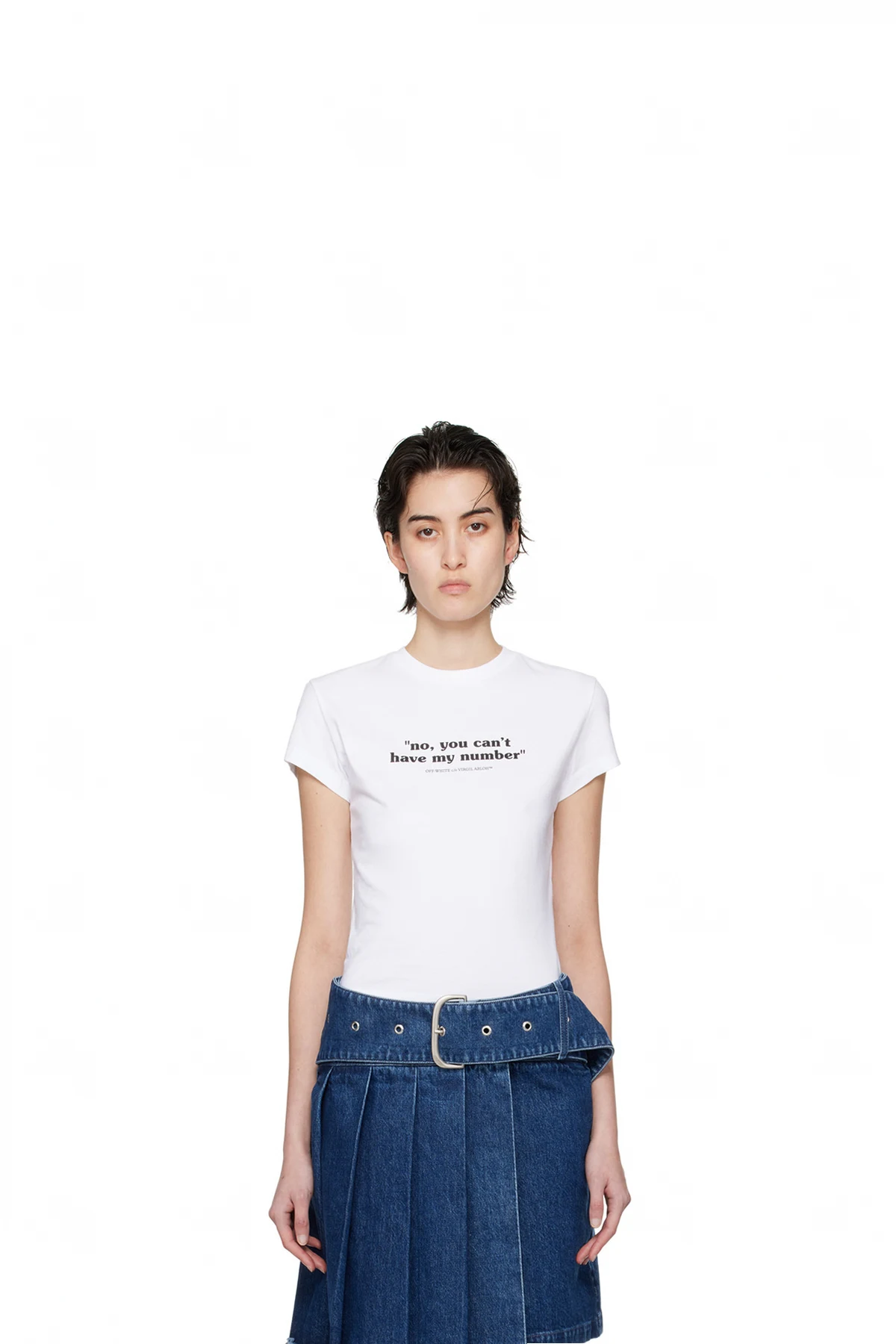 White Printed T-Shirt