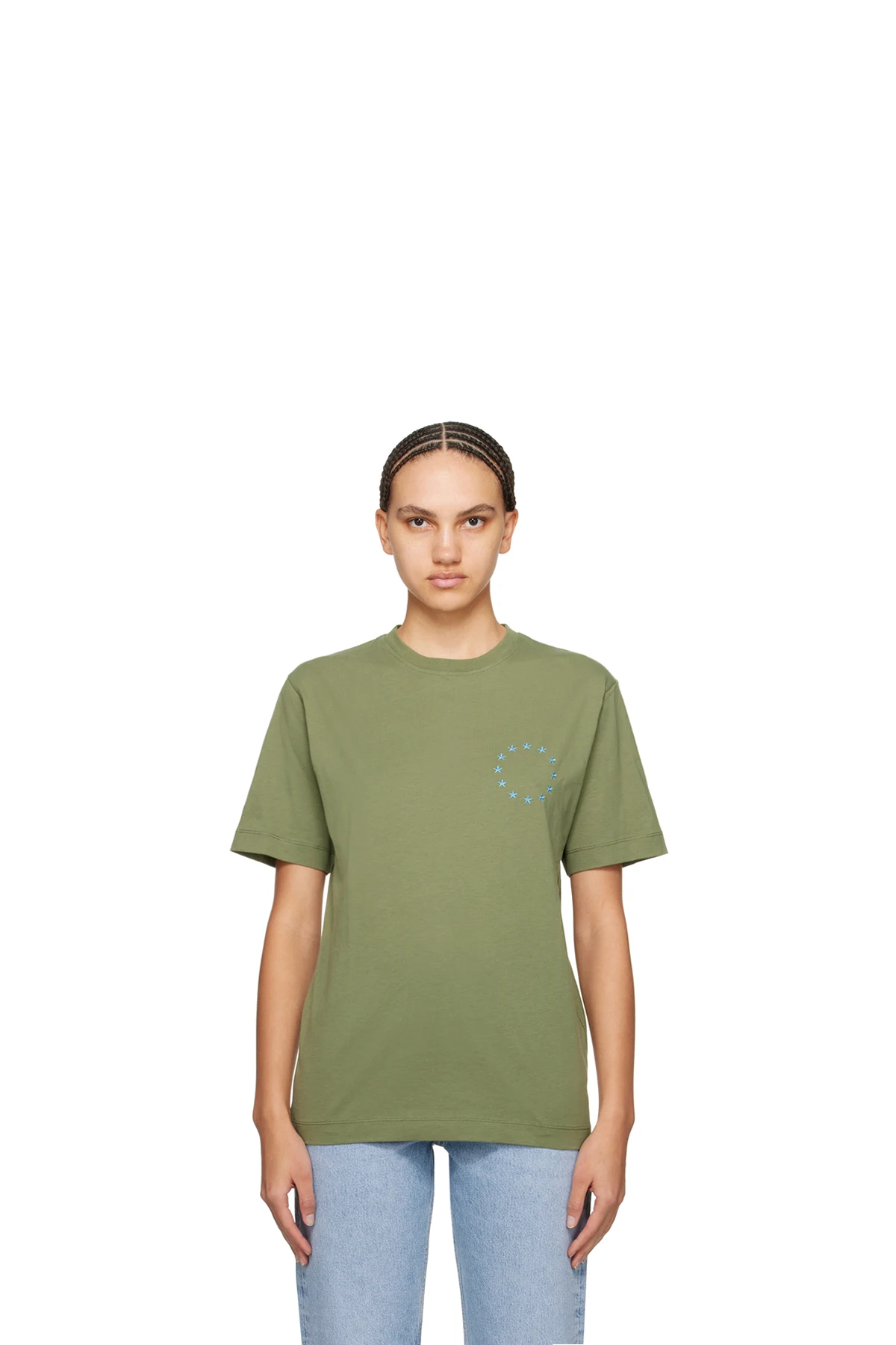 Khaki Wonder Europa Back T-Shirt