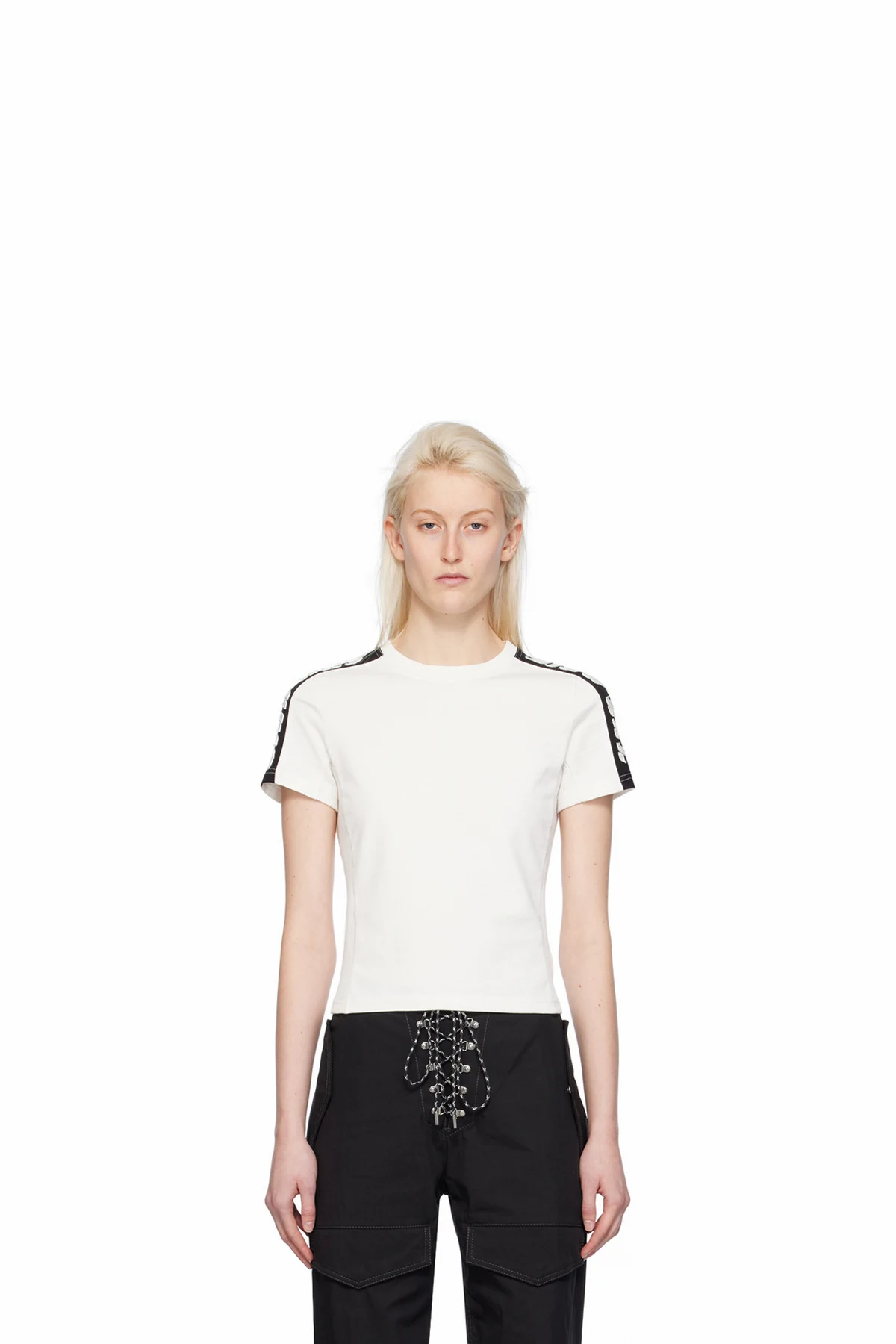 White Applique T-Shirt