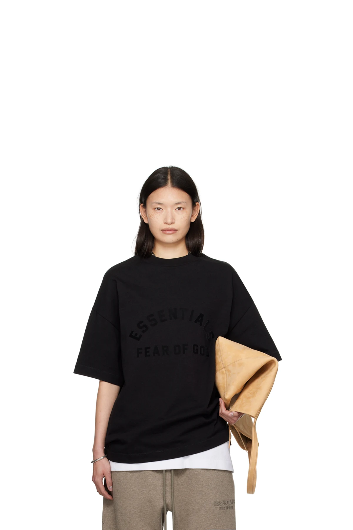 Black Bonded T-Shirt