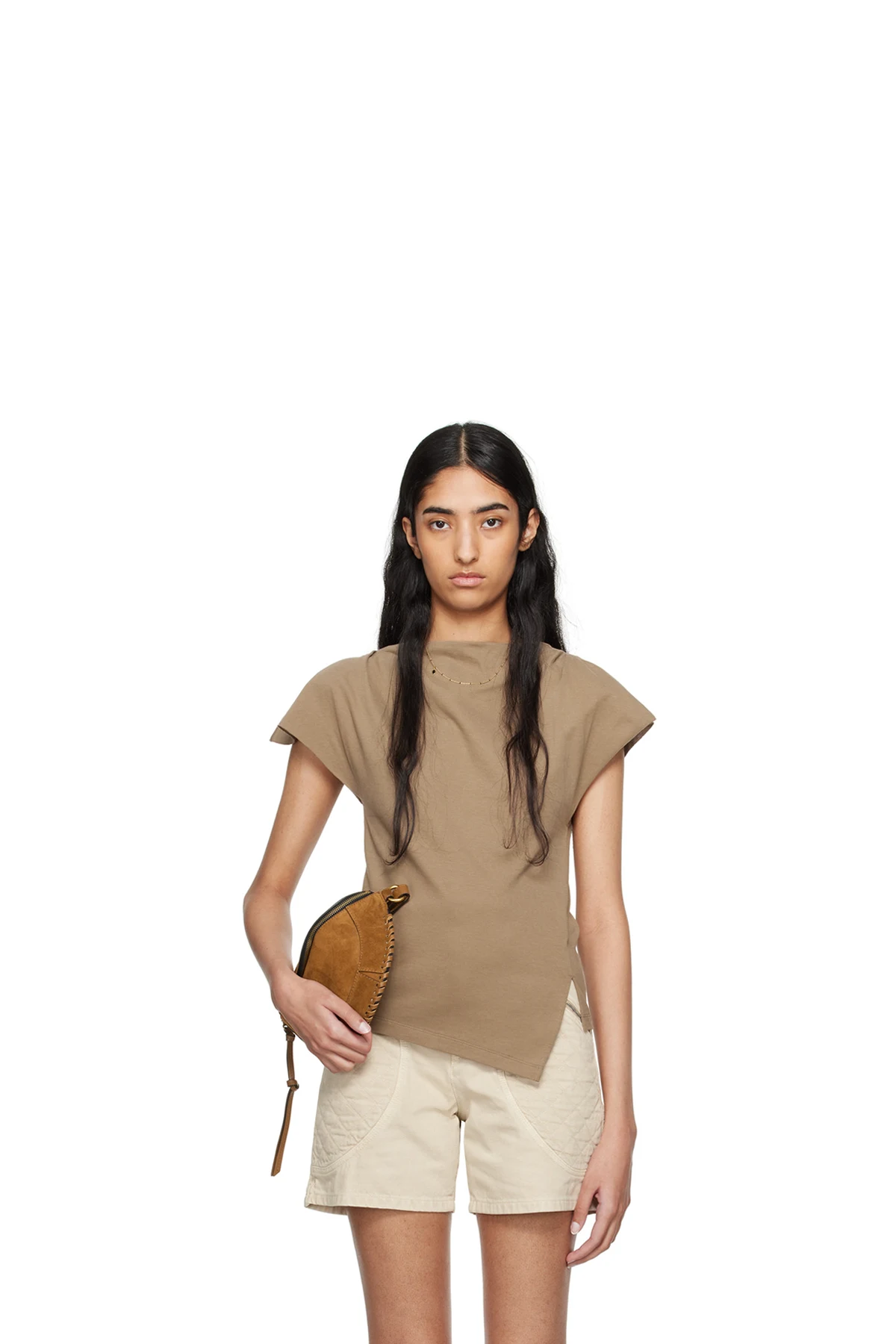 Khaki Sebani T-Shirt