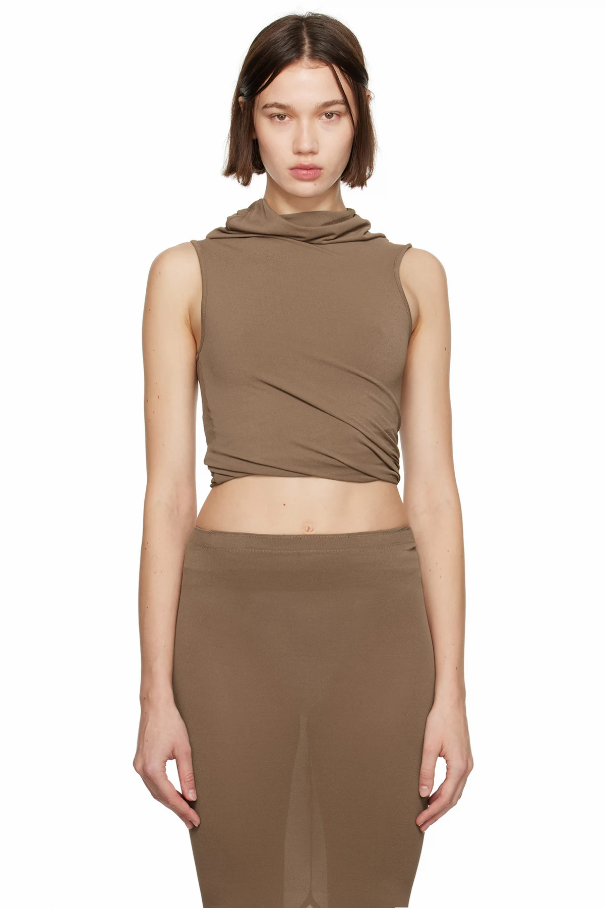 Tan Porterville Lola T-shirt