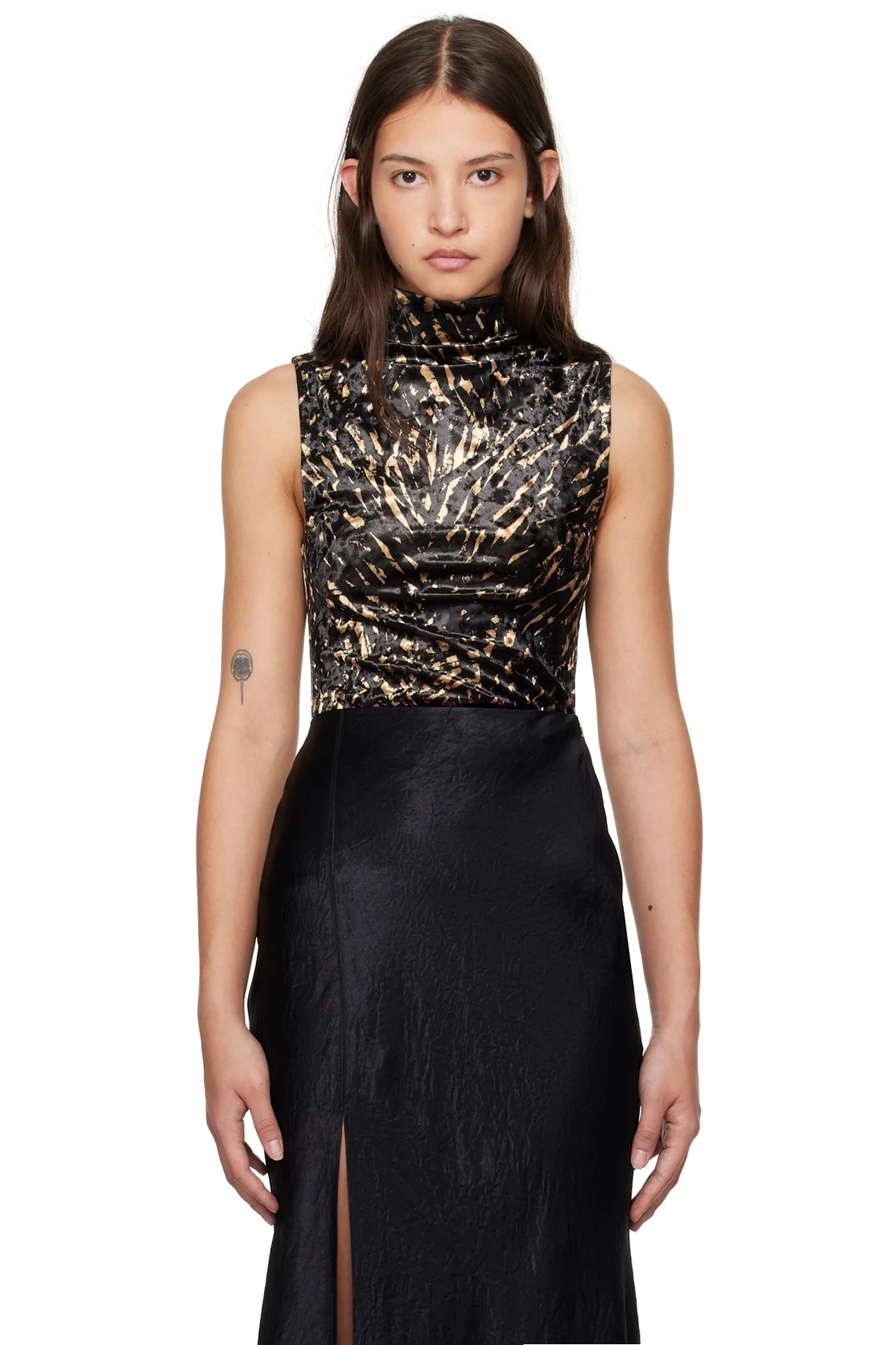 Black & Brown Annyka Turtleneck