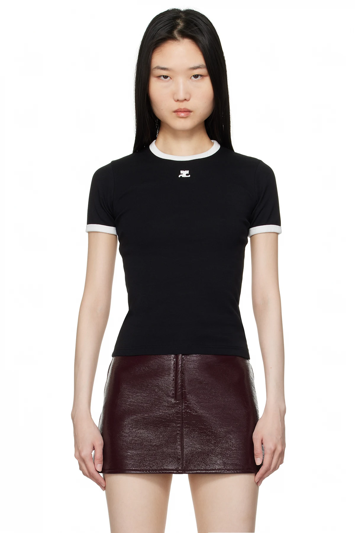 Black & White Signature Contrast T-shirt