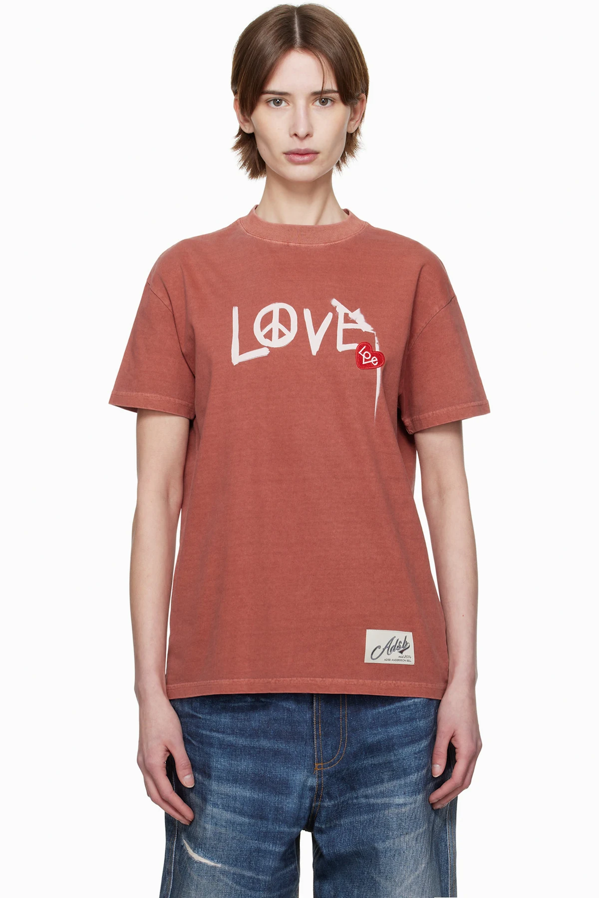 Red 'Love' T-shirt