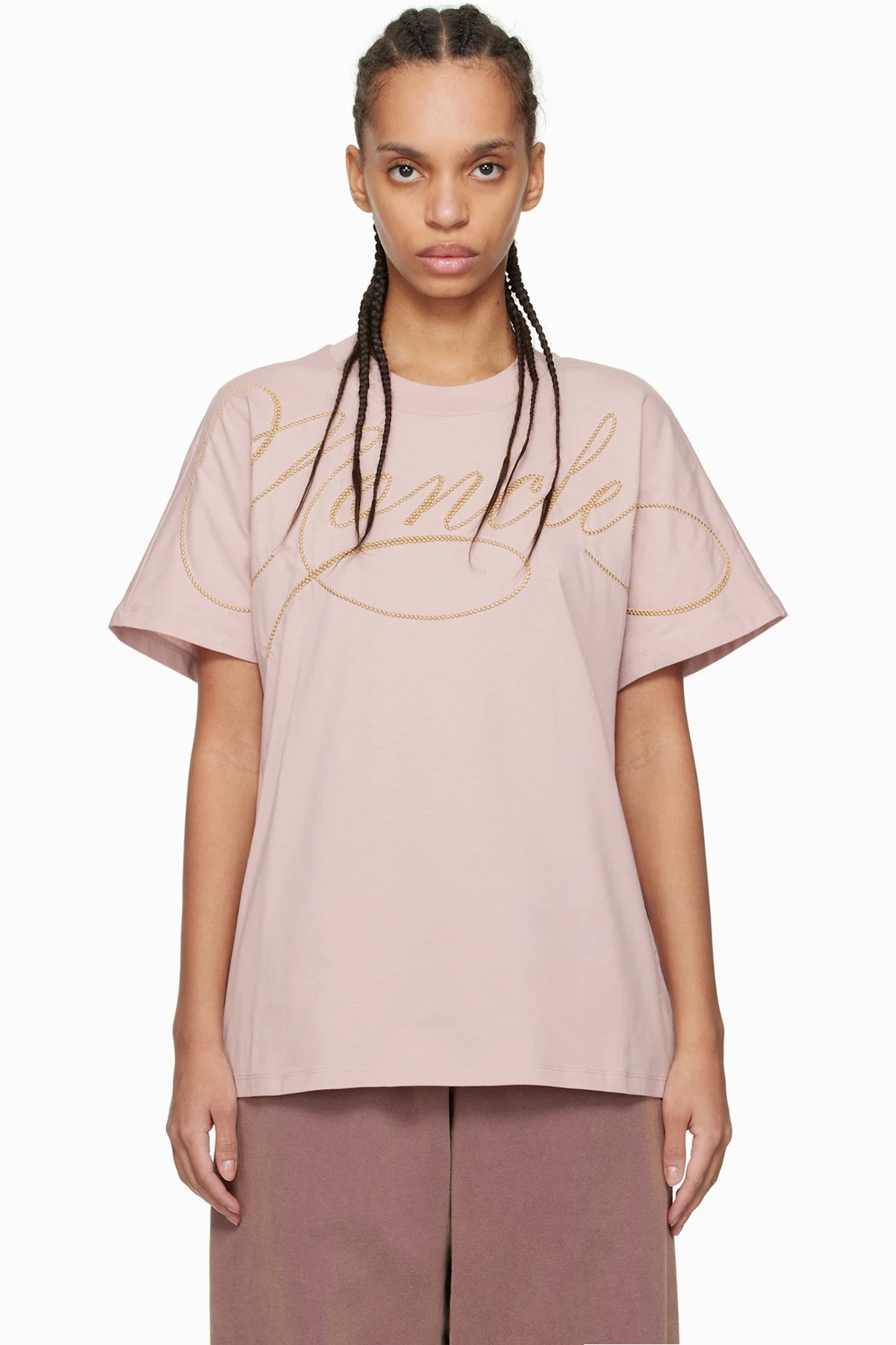 Pink S/S Logo T-shirt