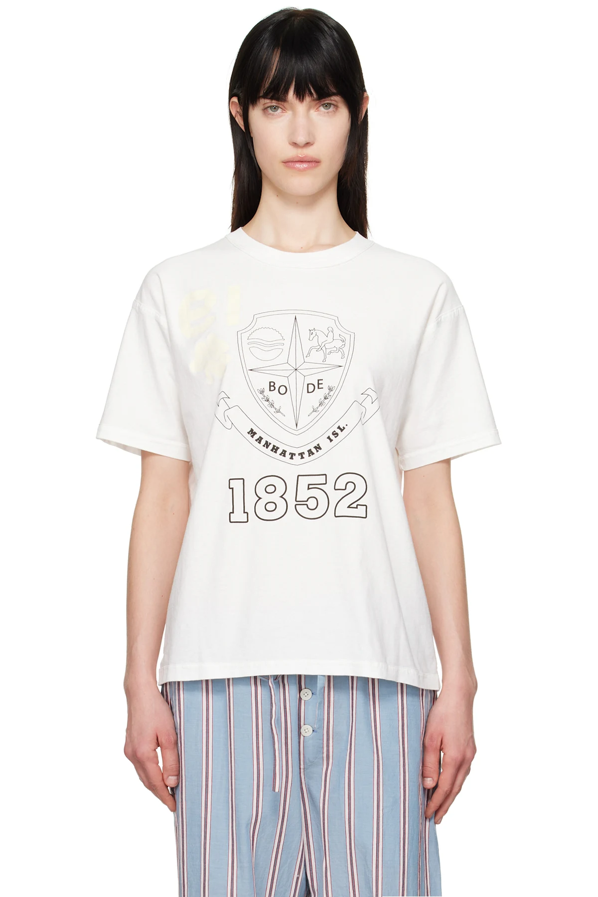 White Crest Reversible T-shirt