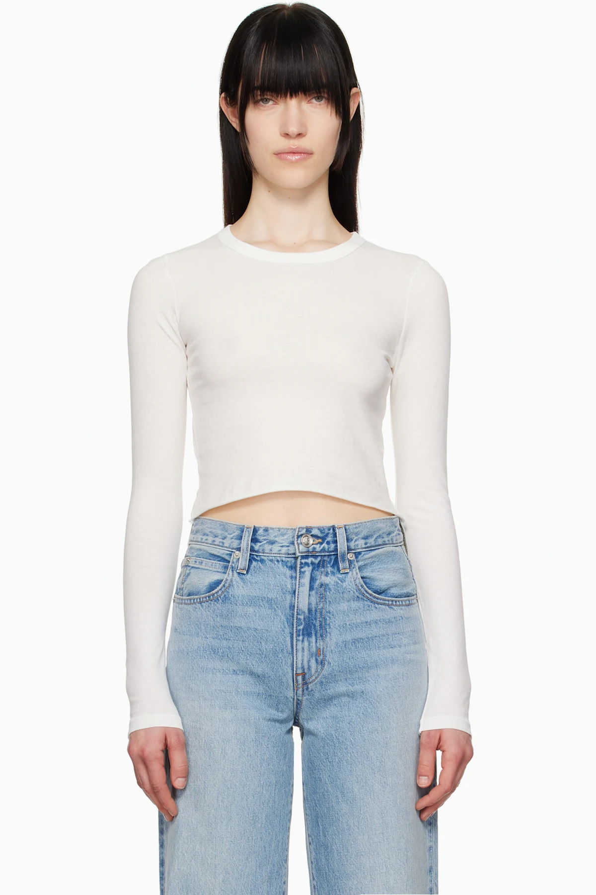 Off-White Baby Long Sleeve T-shirt