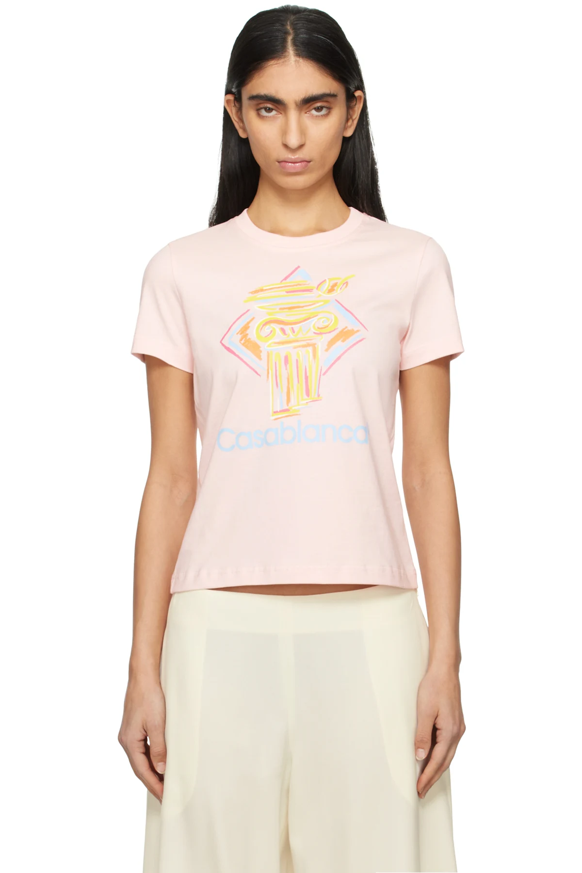 Pink Diamond Column T-shirt