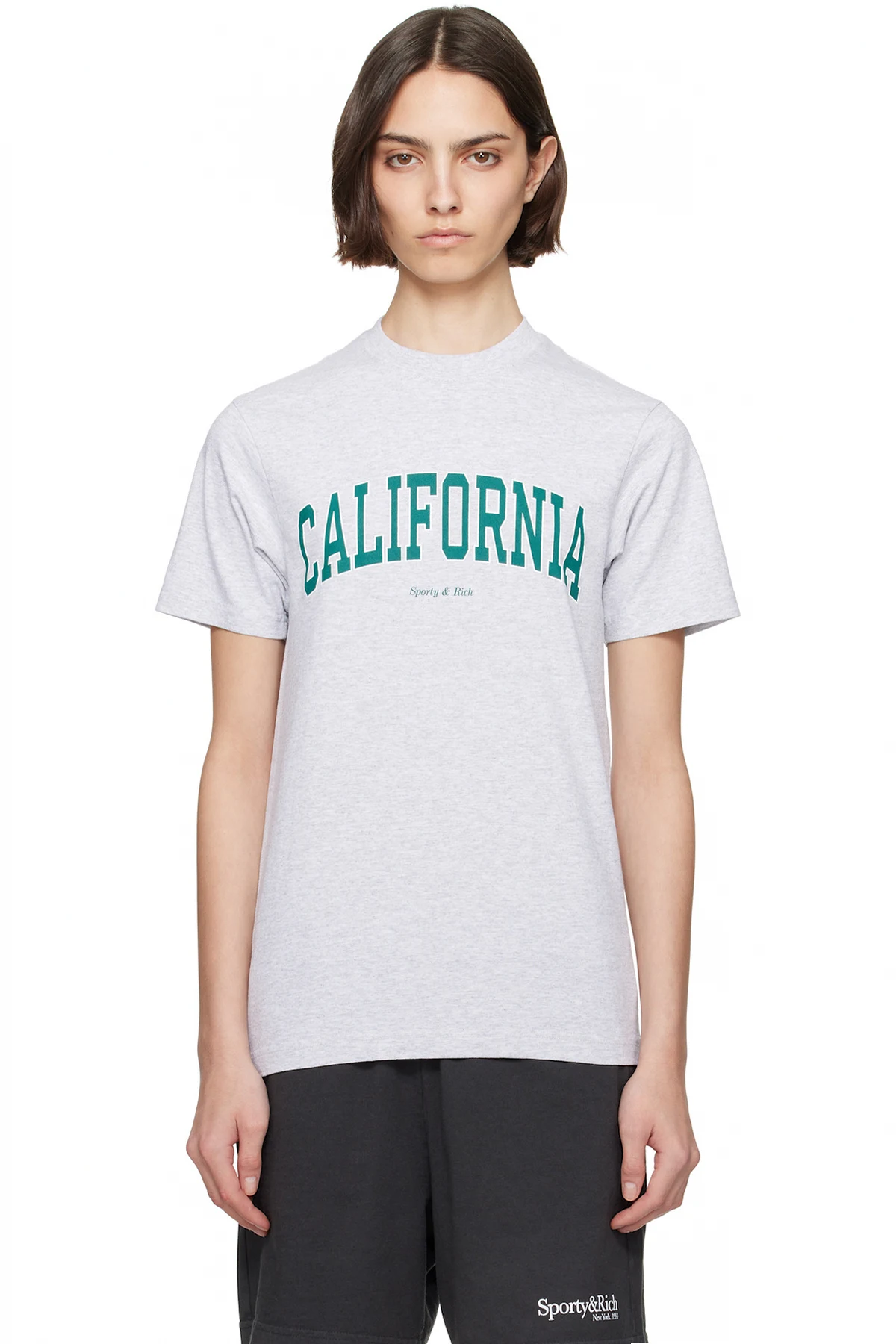 Gray 'California' T-shirt