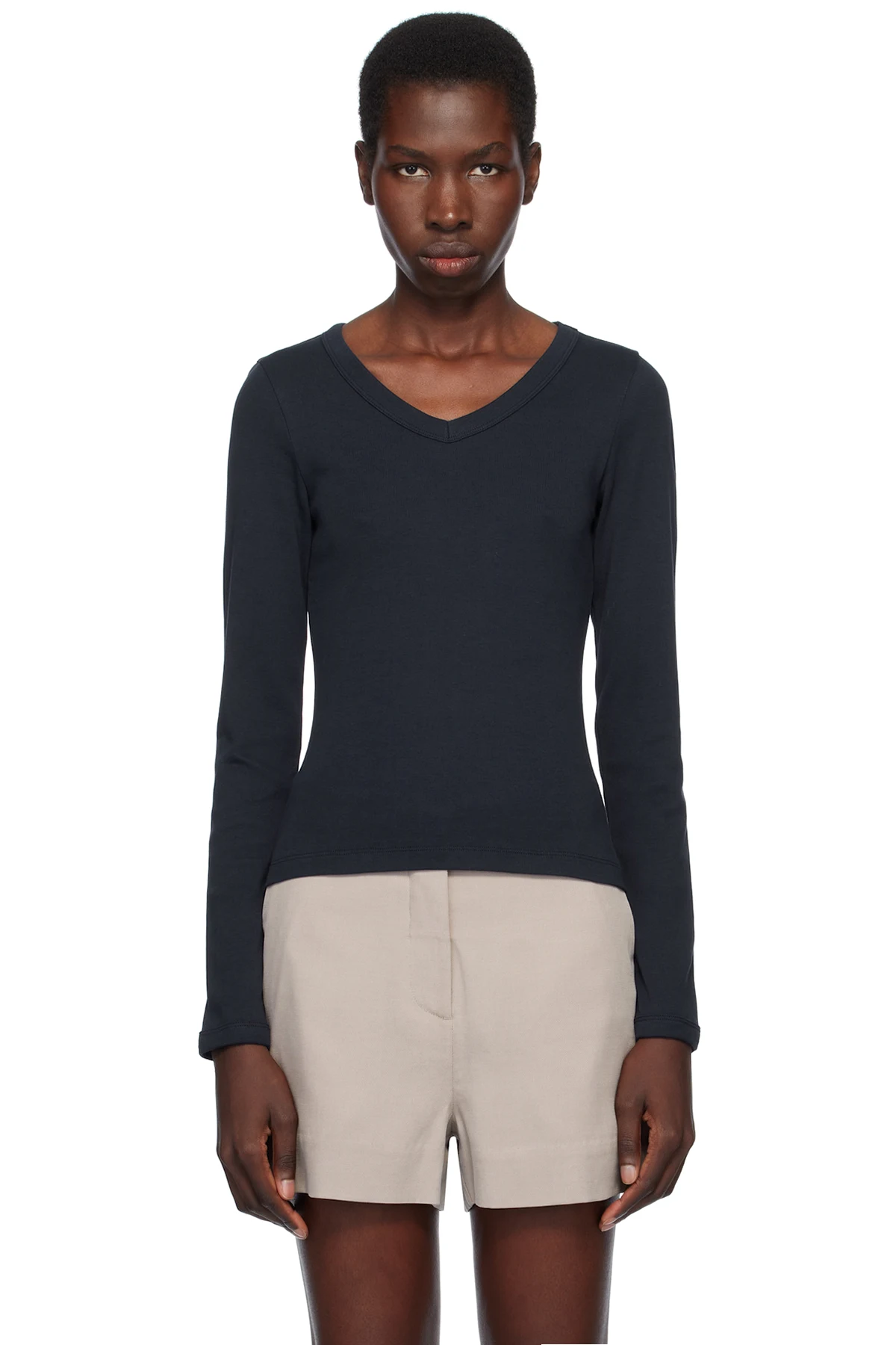 Navy Jill Longsleeve T-shirt