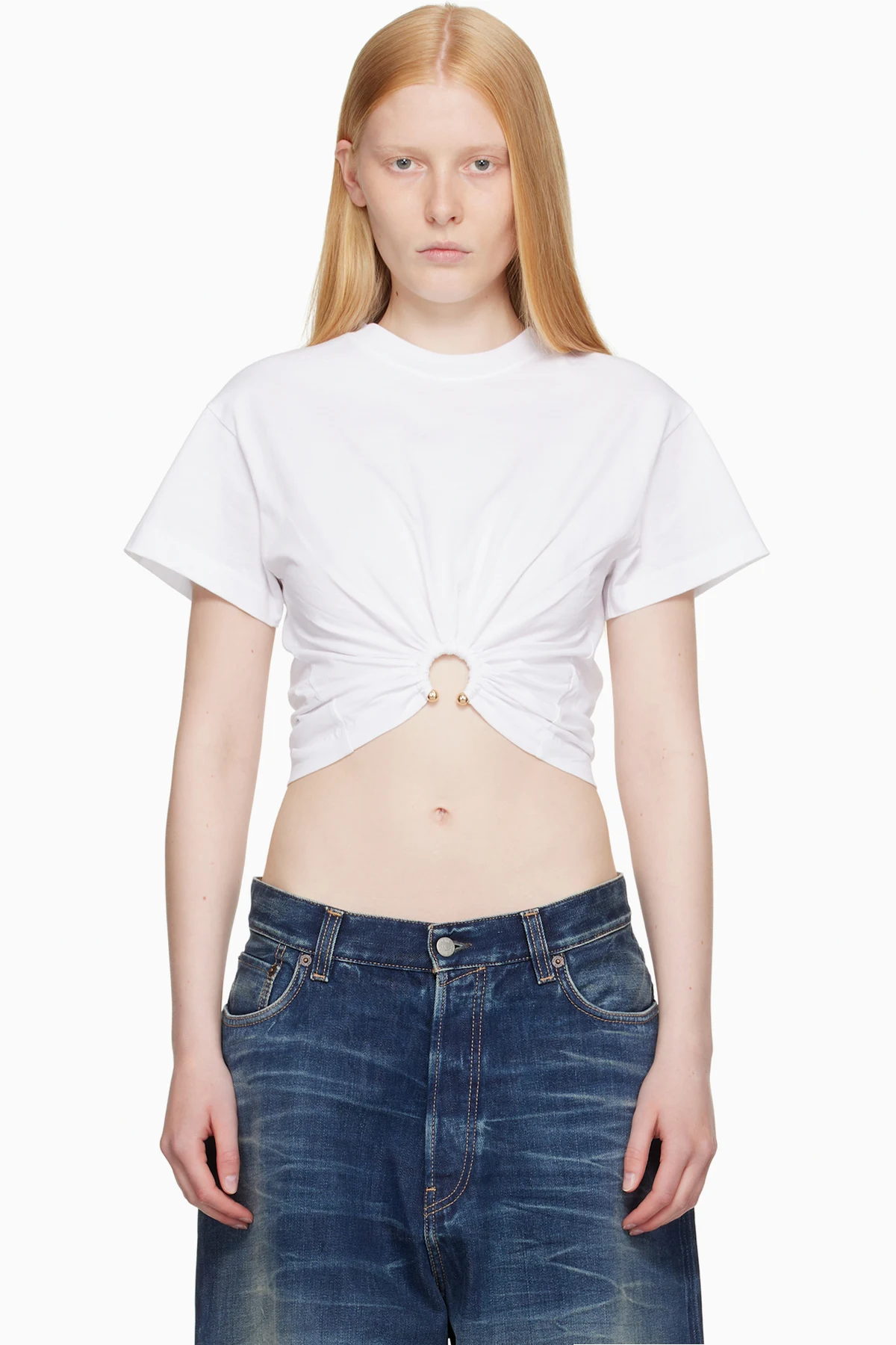 White Piercing T-shirt