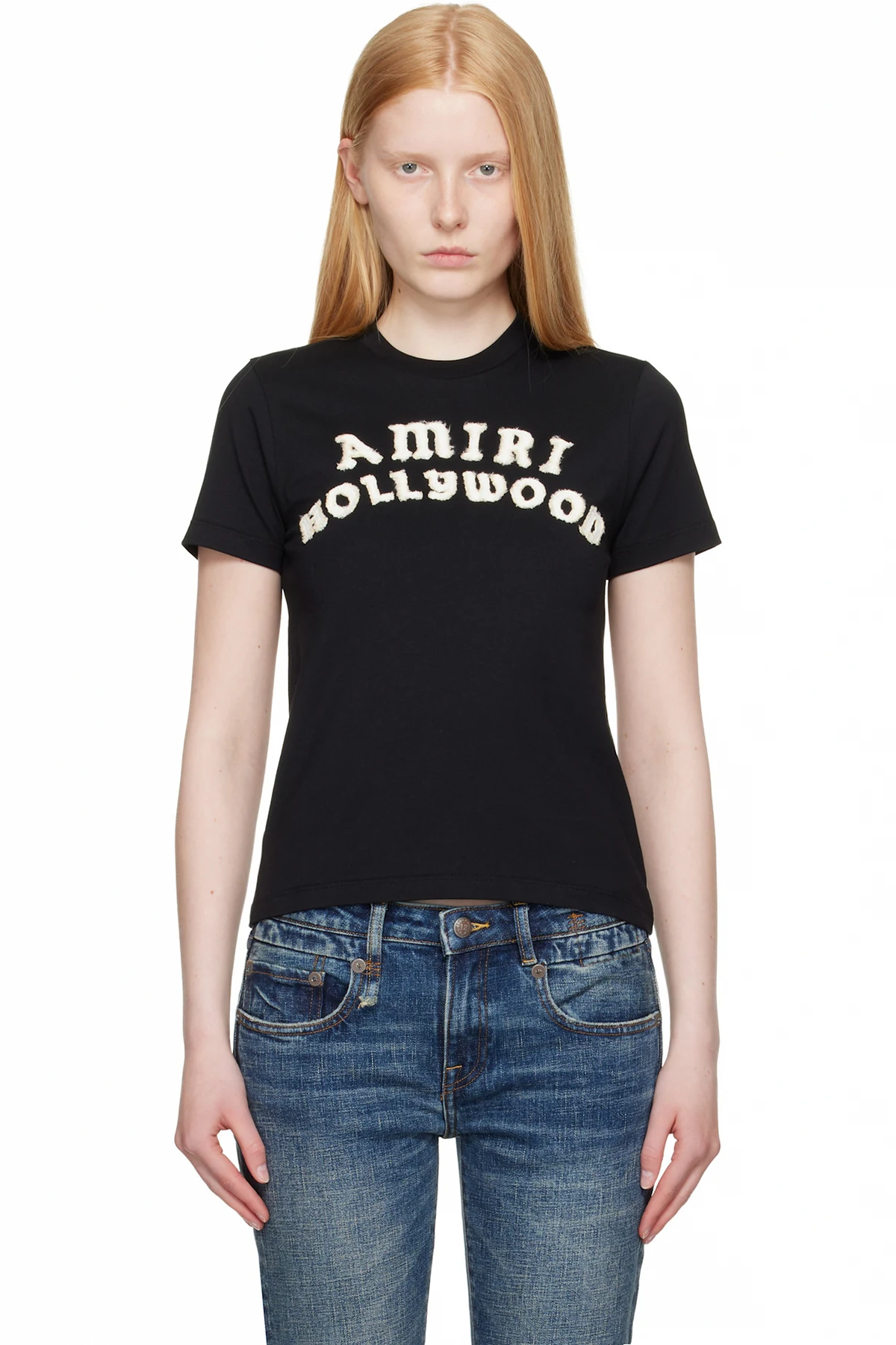 Black 'Amiri Hollywood' T-shirt