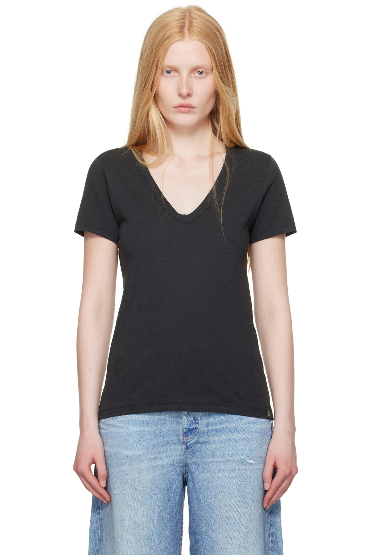 Black 'The Slub' T-shirt