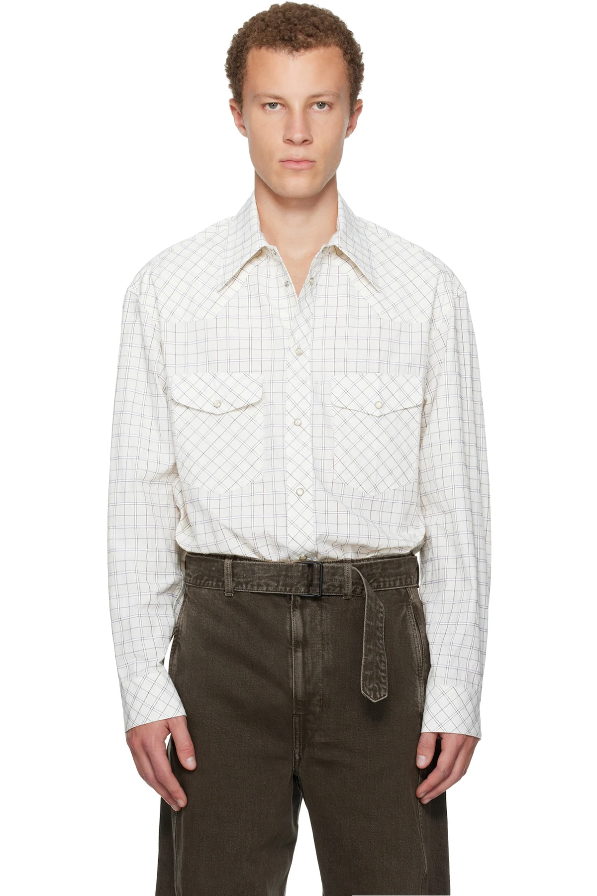 Off-White Western Check Shirt