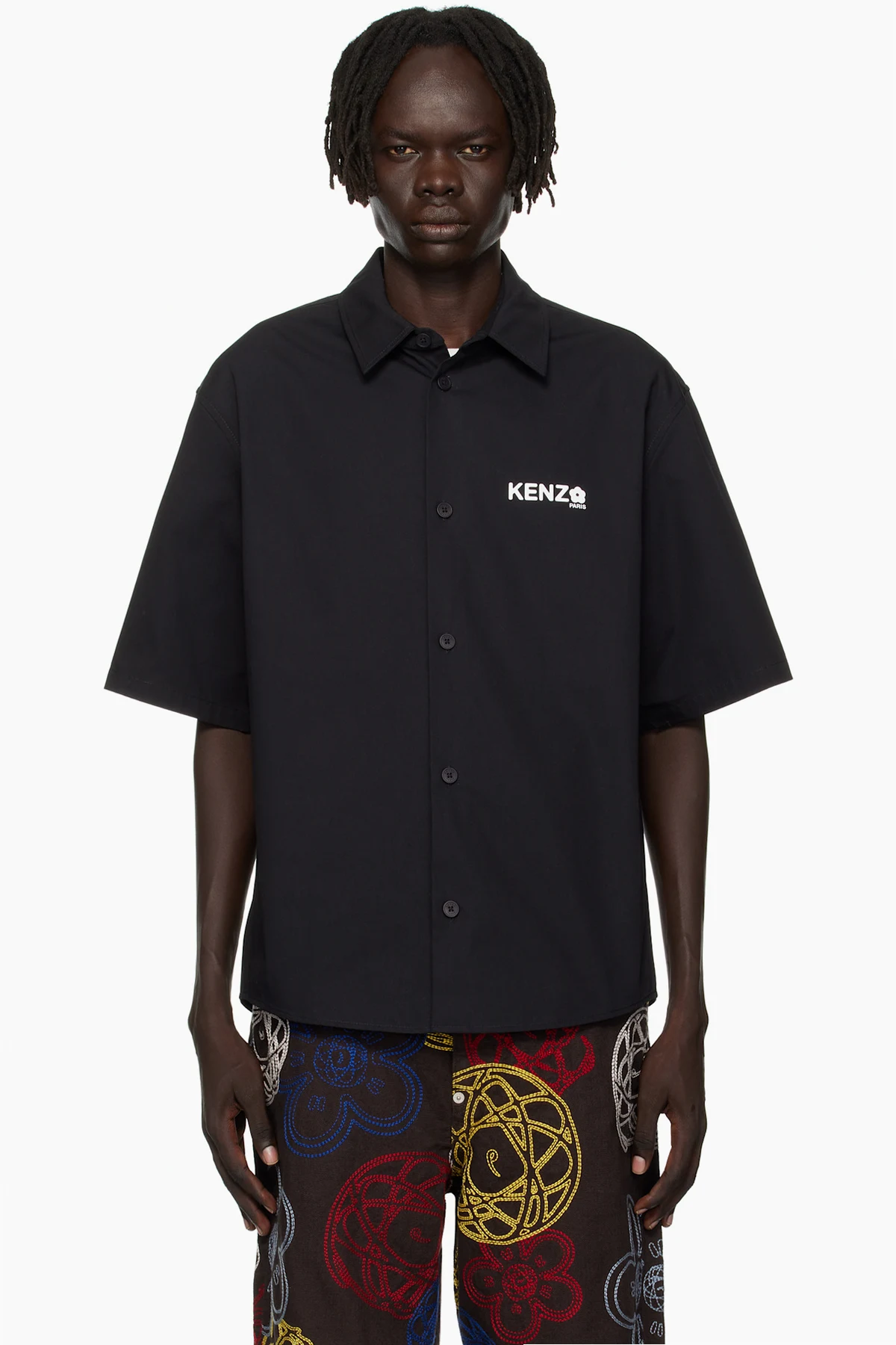 Black Kenzo Paris 'Boke Flower 2.0' Shirt