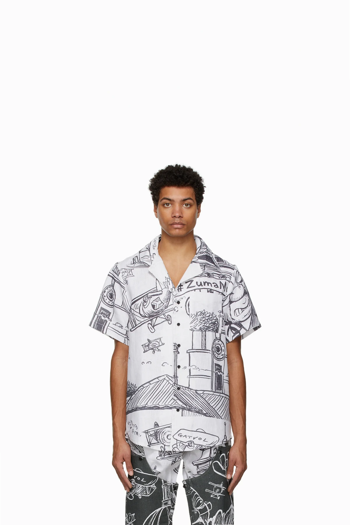 White Linen Shirt