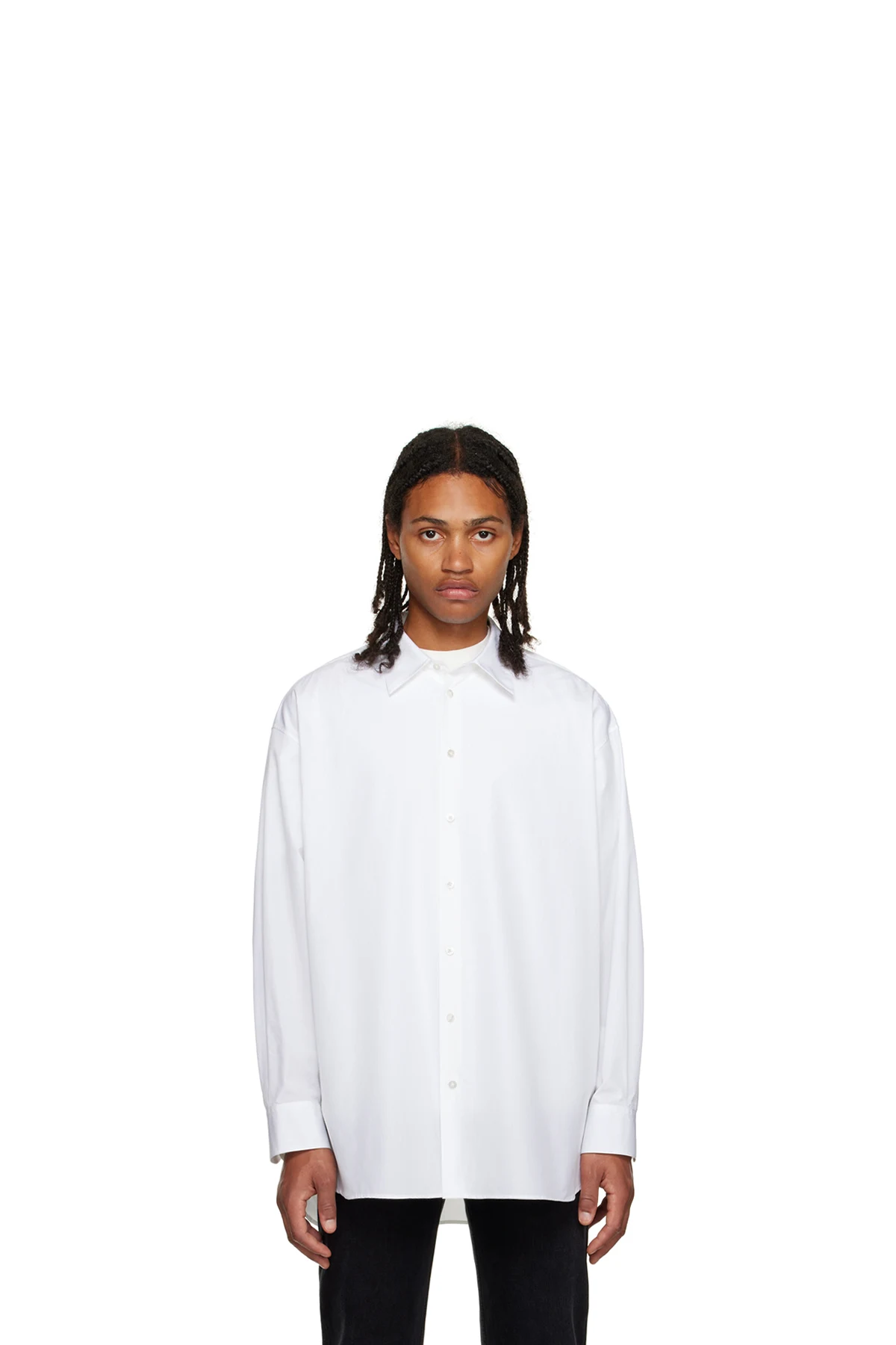 White Lukre Shirt