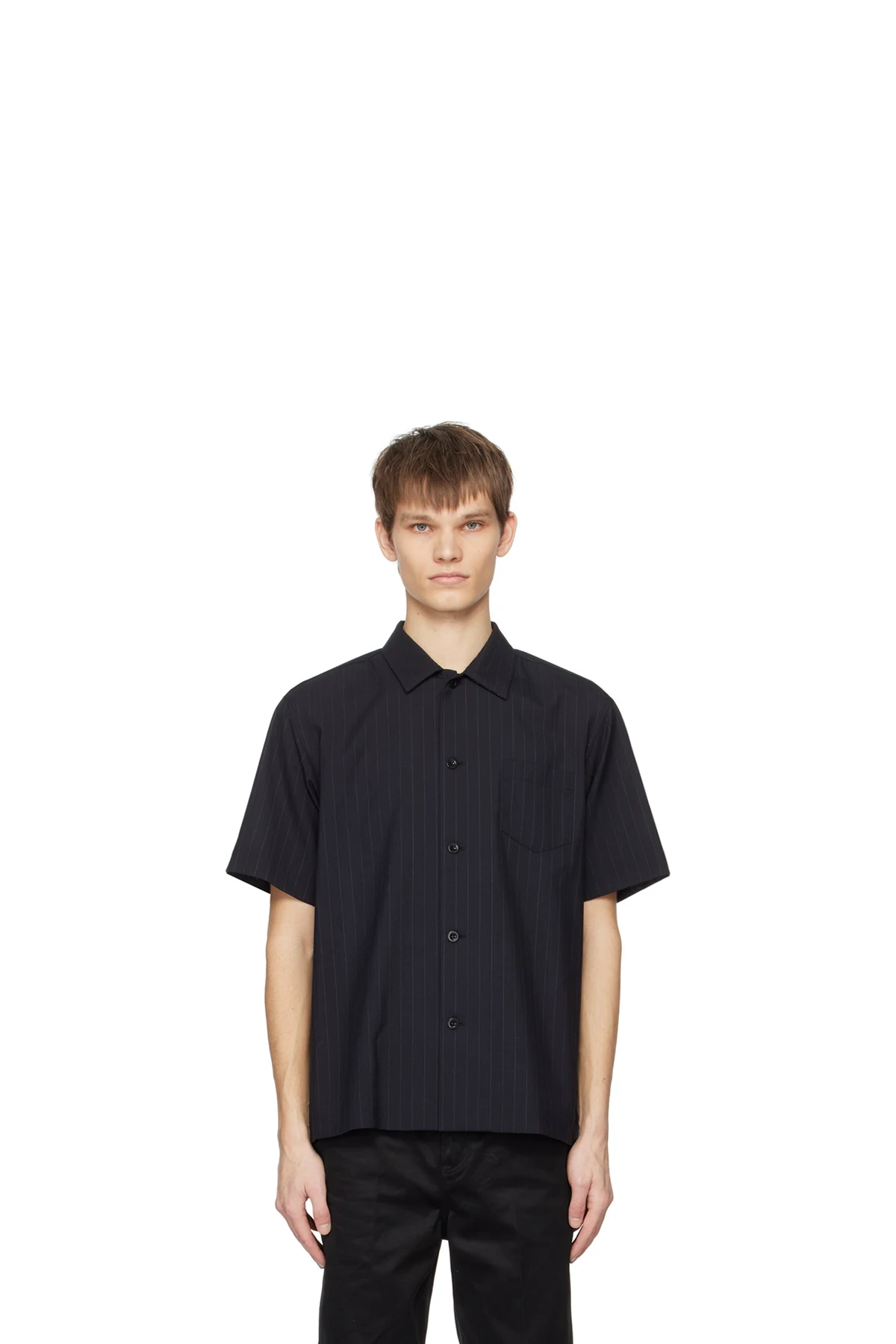 Navy Stripe Shirt
