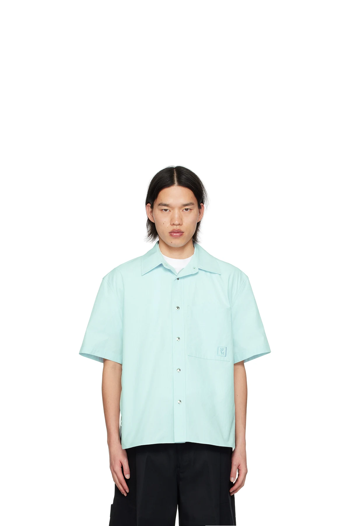 Blue Vented Shirt