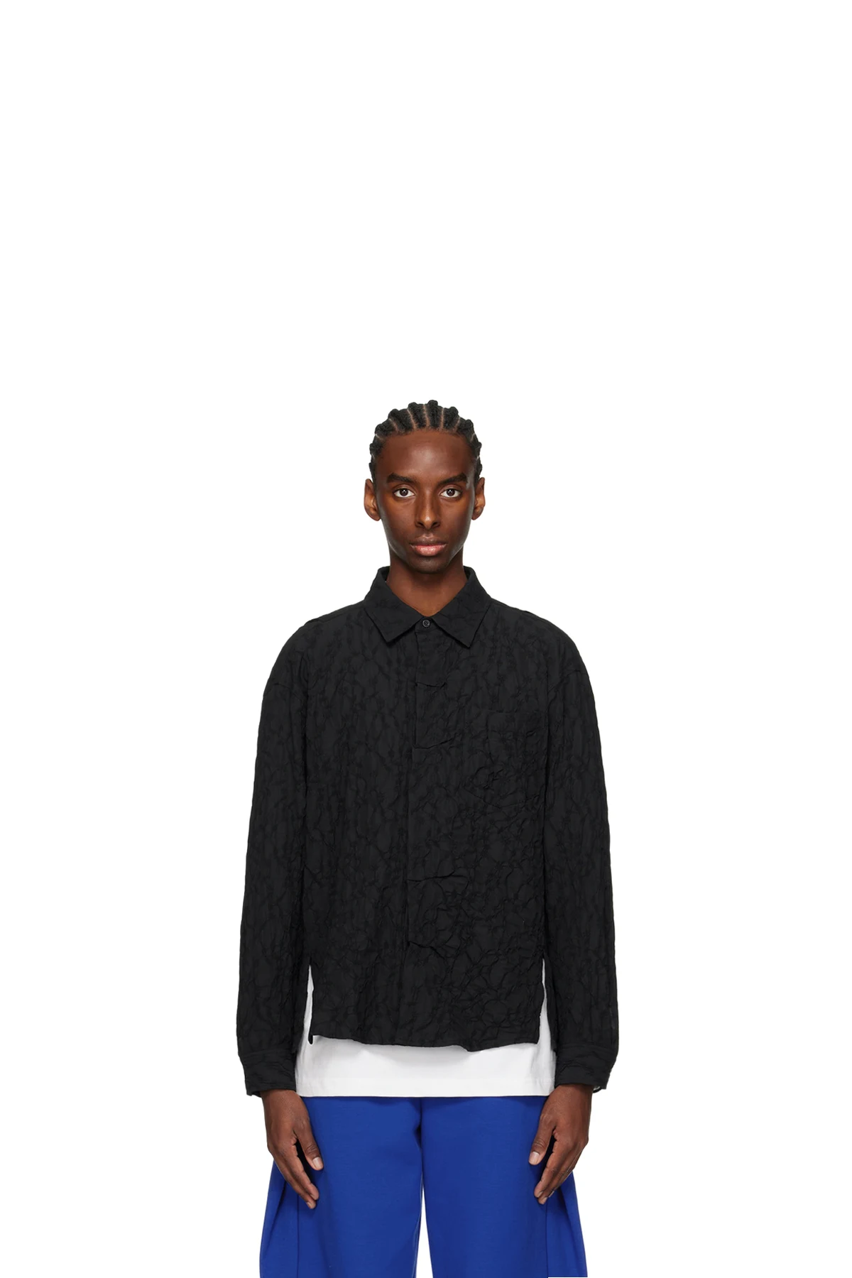 Black Patch Pocket Shirt