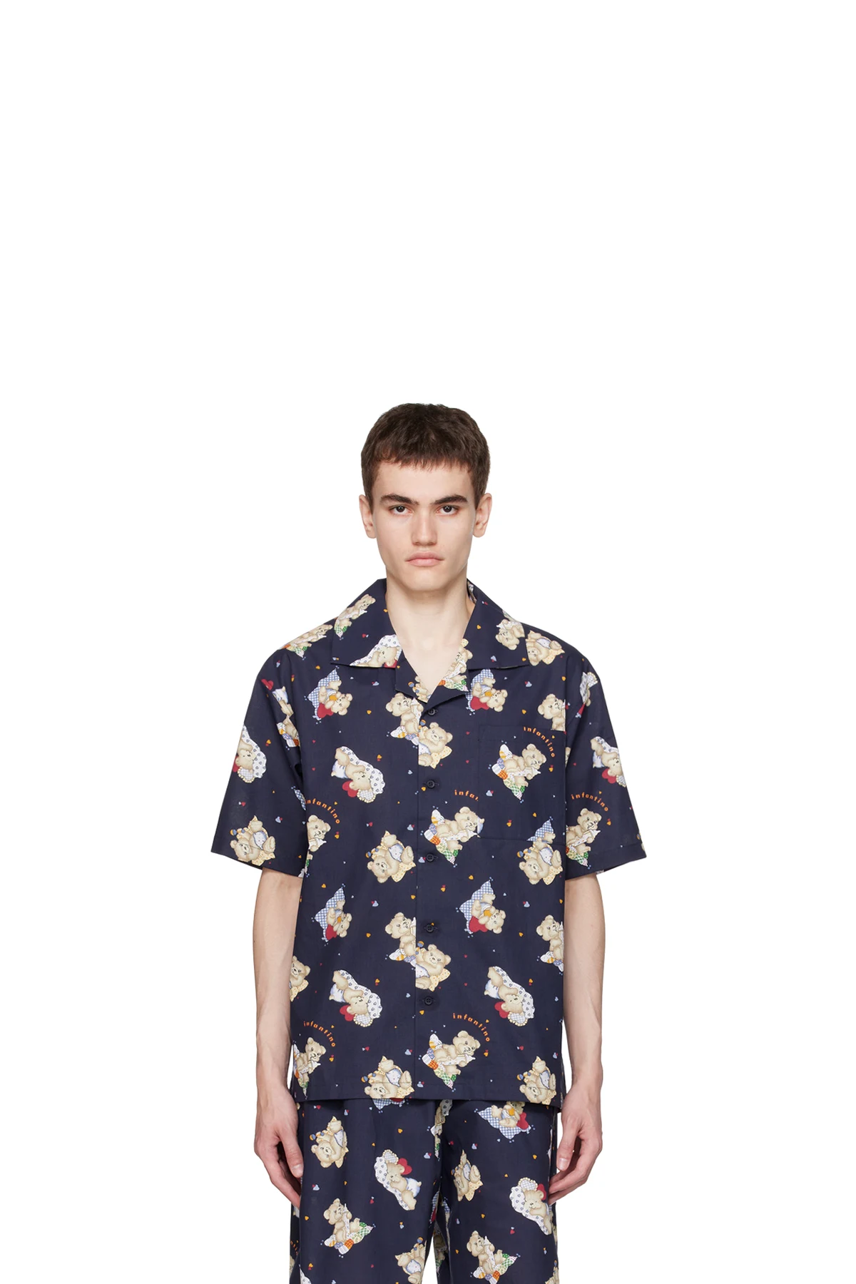 Navy Graphic Shirt