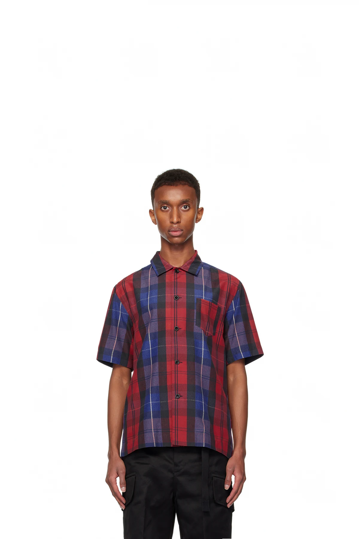 SSENSE Exclusive Red Check Shirt