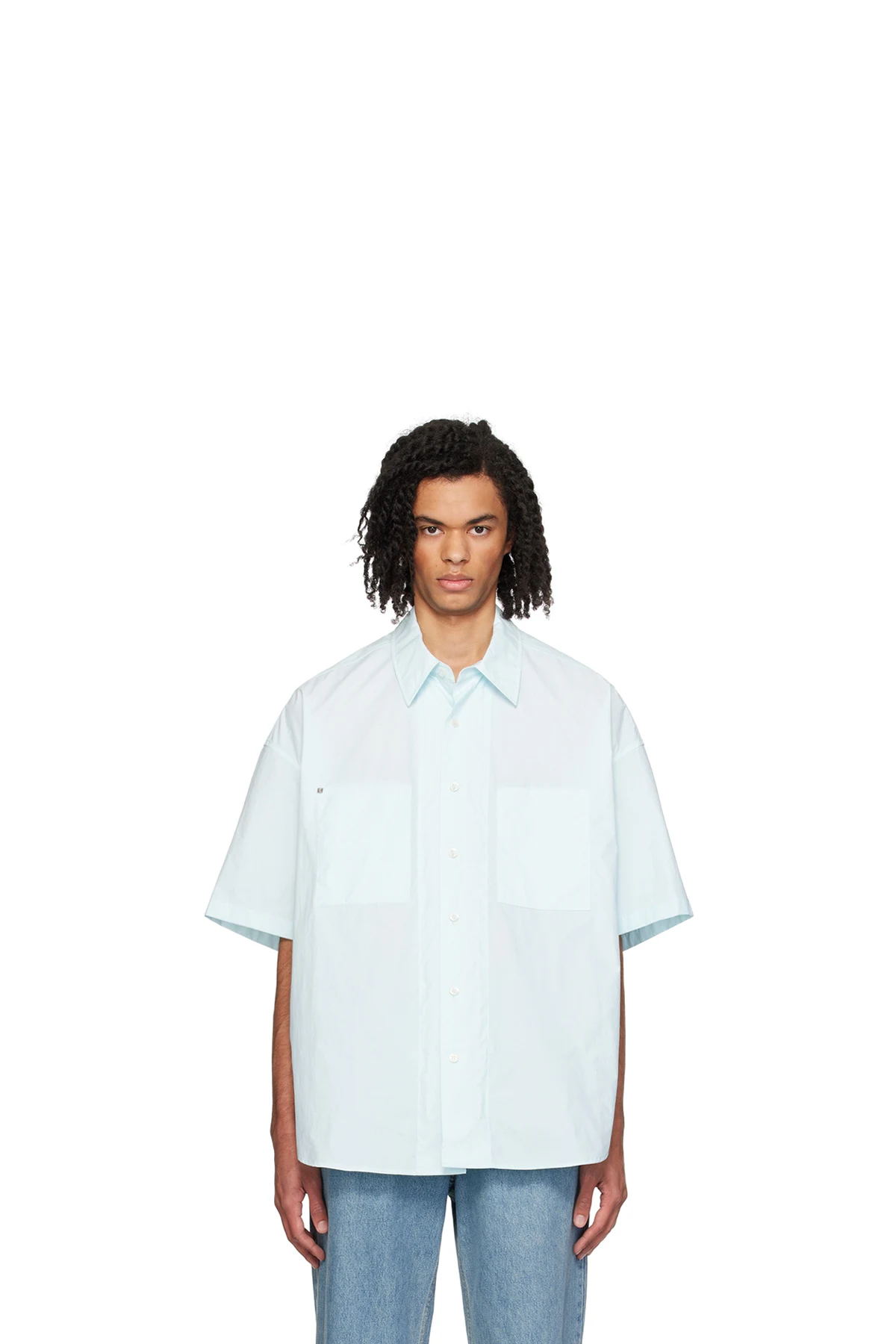 Blue Pocket Shirt