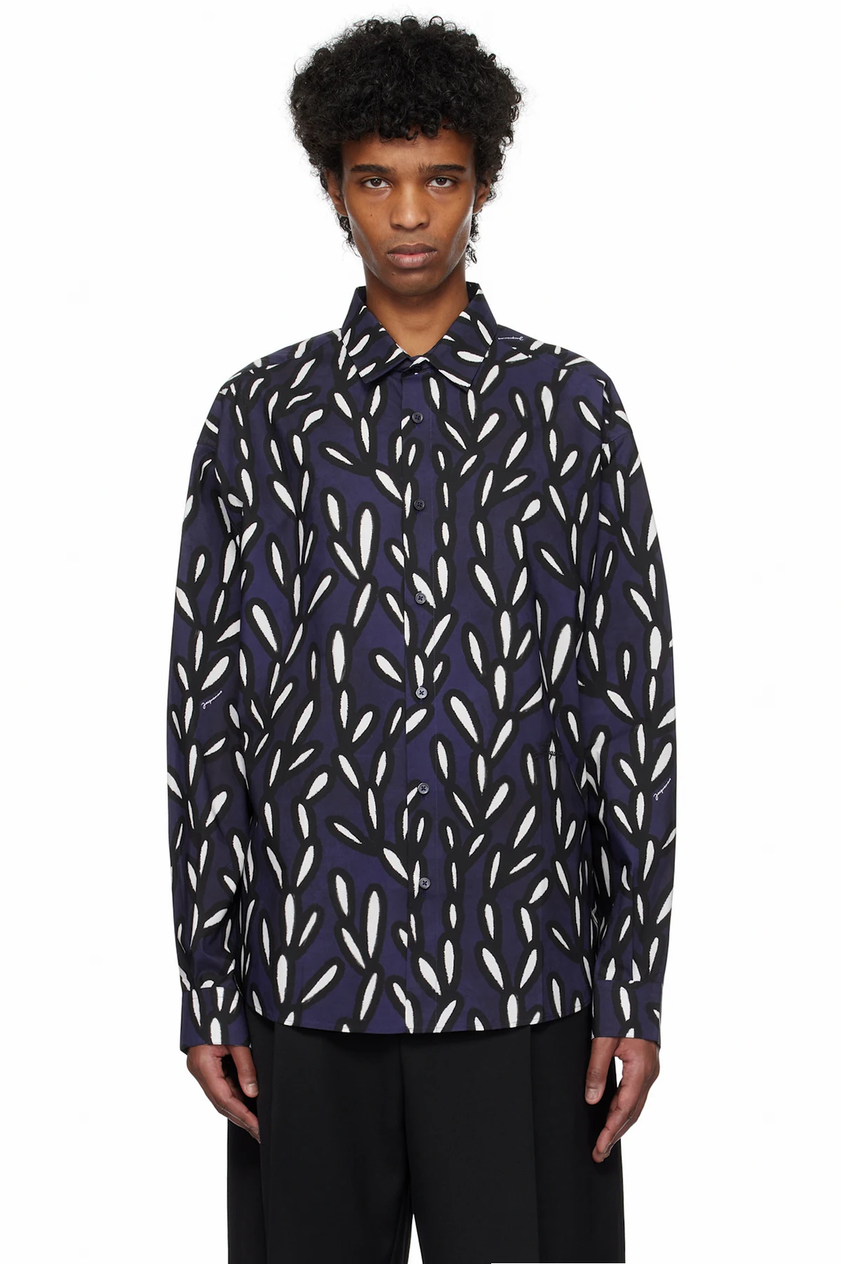 Navy 'The Simon' Shirt