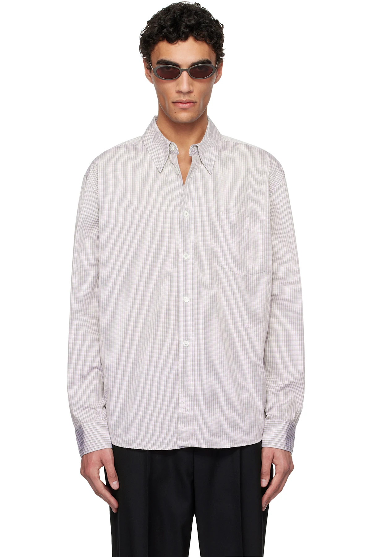 White & Purple Beyond BD Shirt
