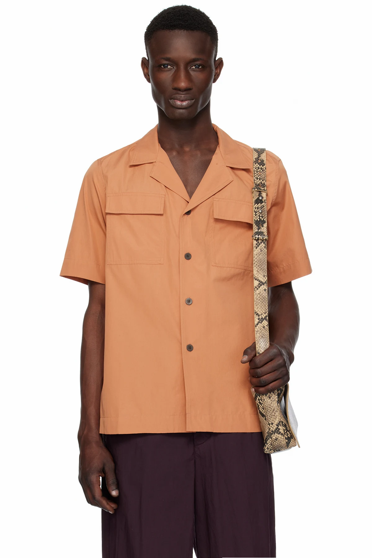 Tan Vented Shirt