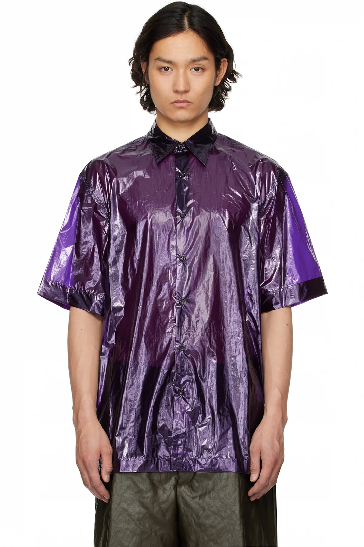 Purple Sheer Shirt
