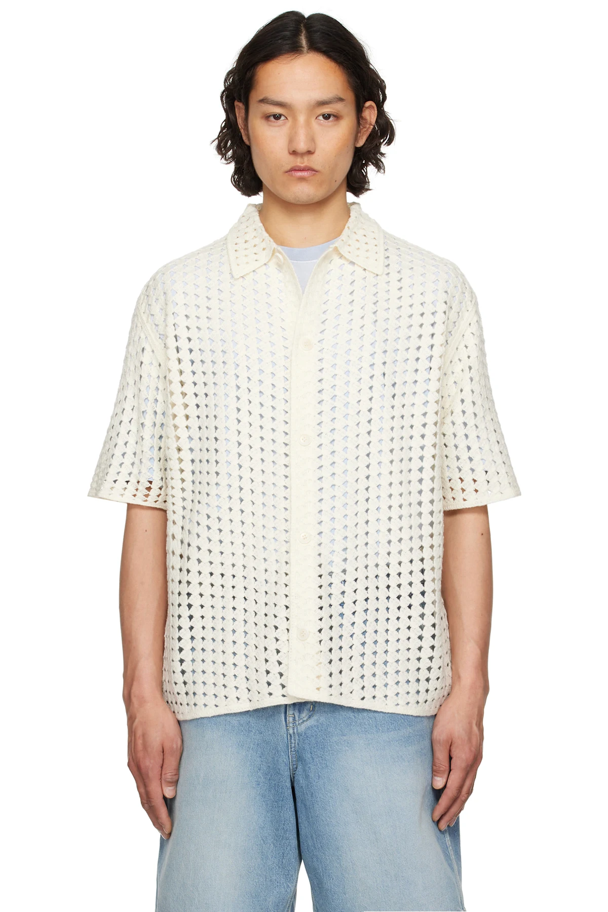 Off-White Pointelle Shirt