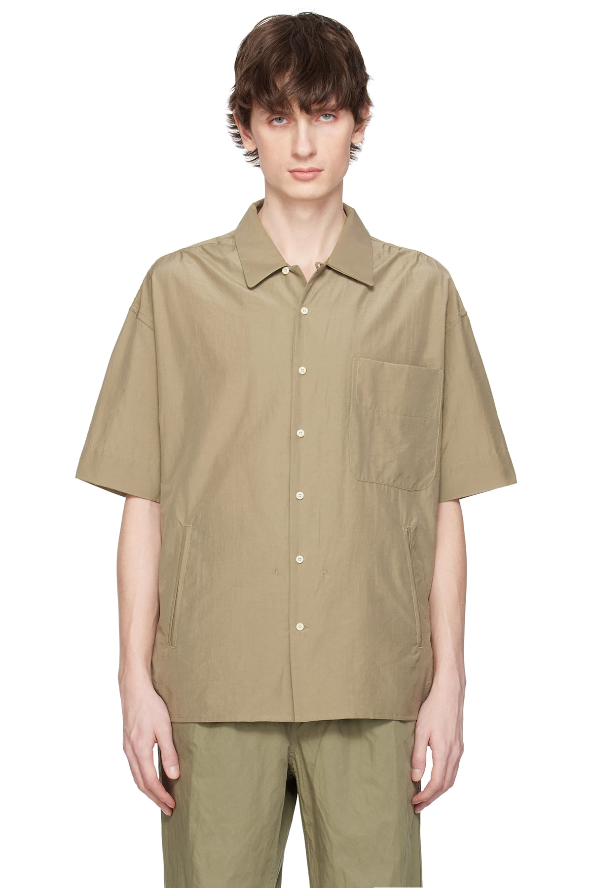 Khaki Capri Pocket Shirt