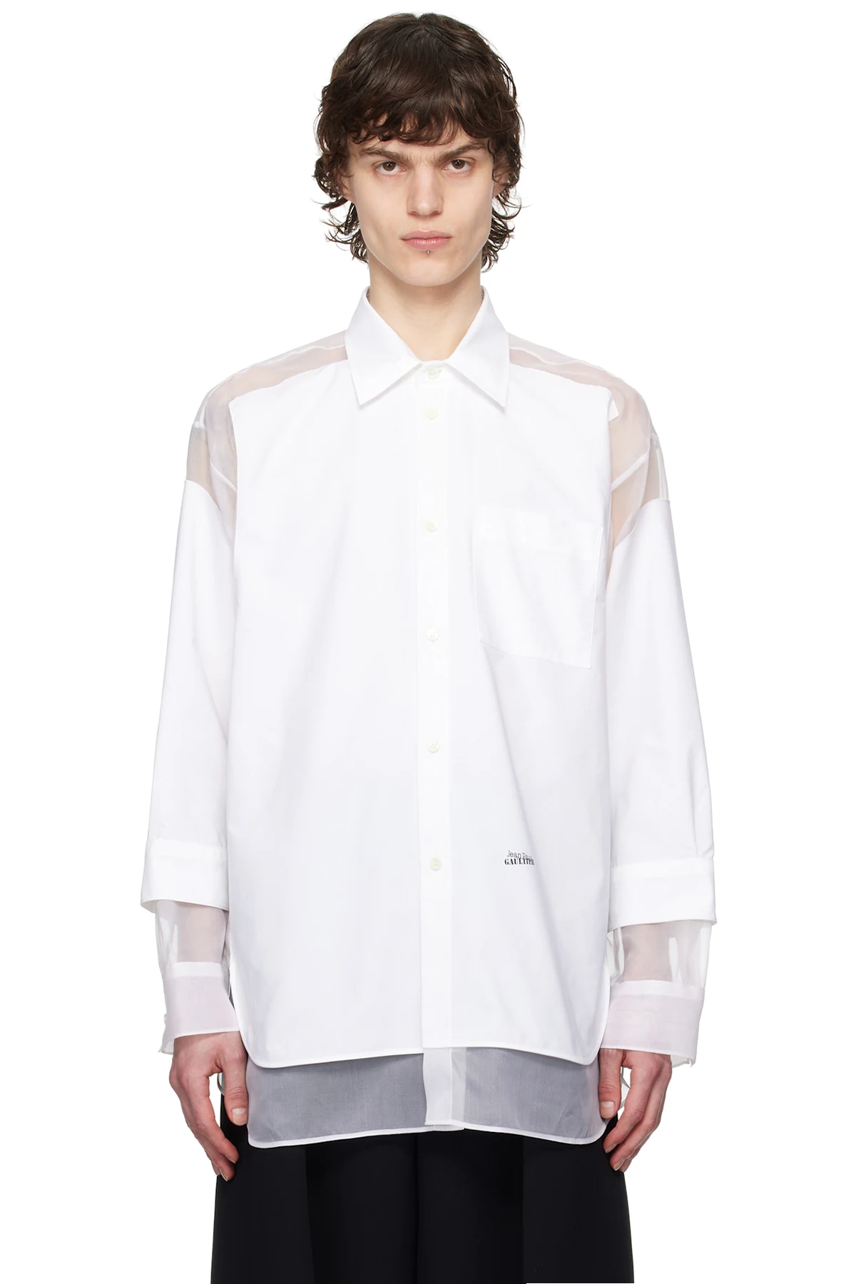 White 'The Petit Grand' Shirt